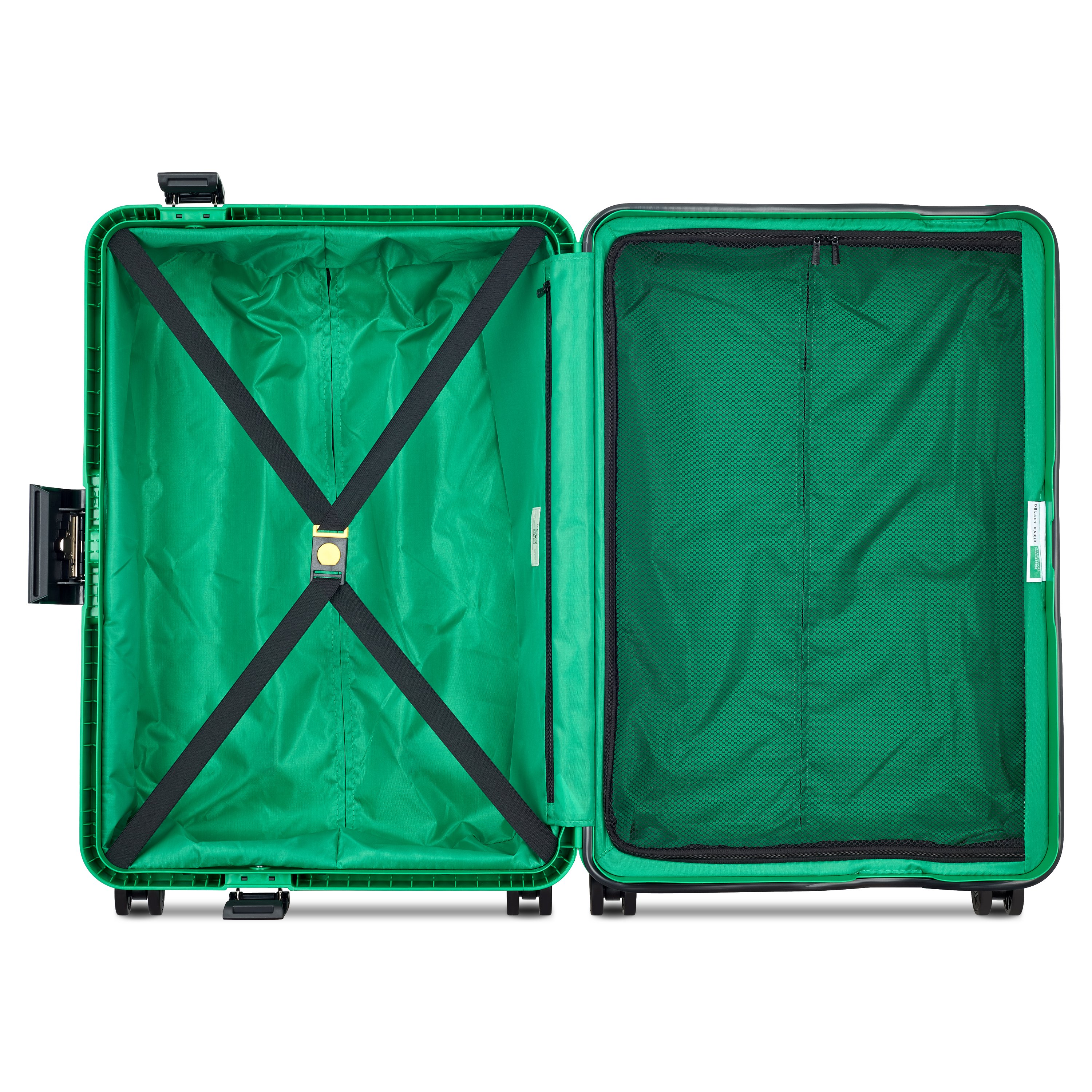 Rigid hold suitcase DELSEY PARIS Green
