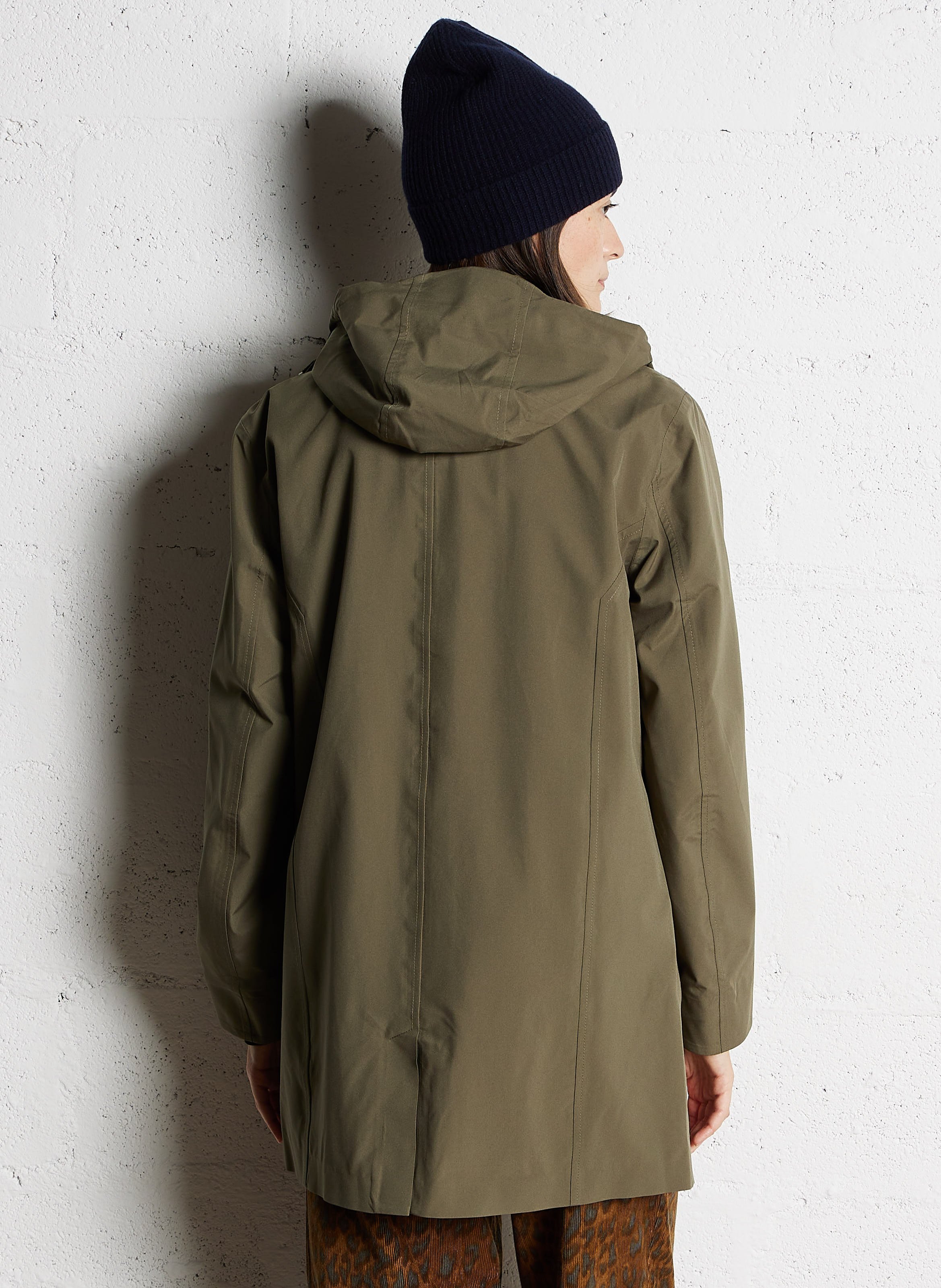 Hooded parka  FLOTTE Green