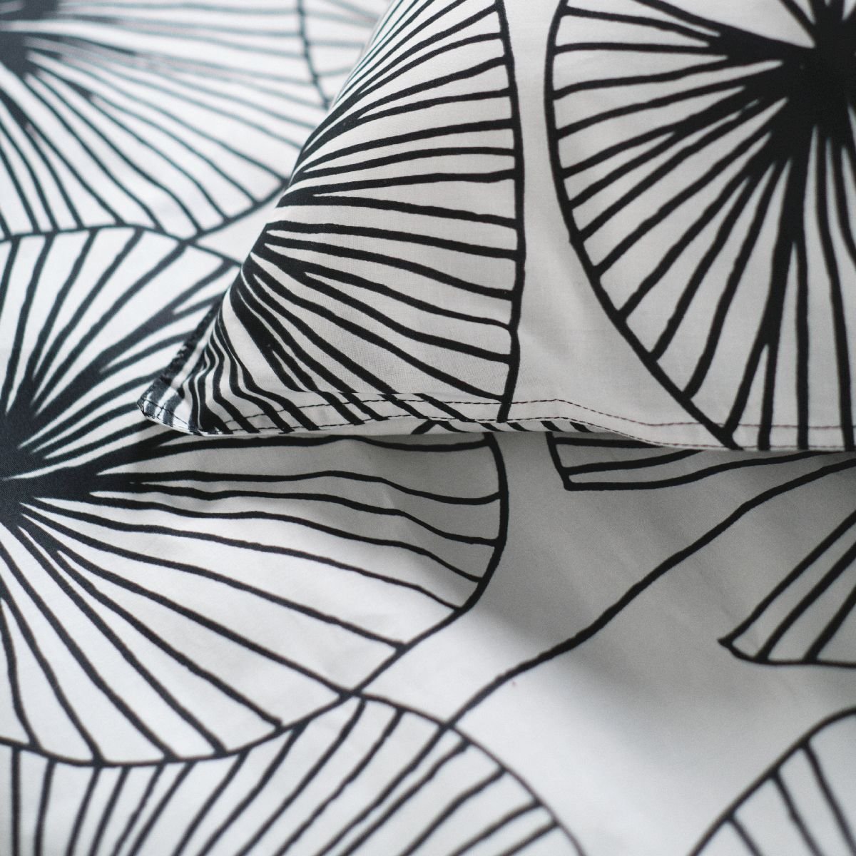 Printed cotton bed set TODAY LINGE DE MAISON White