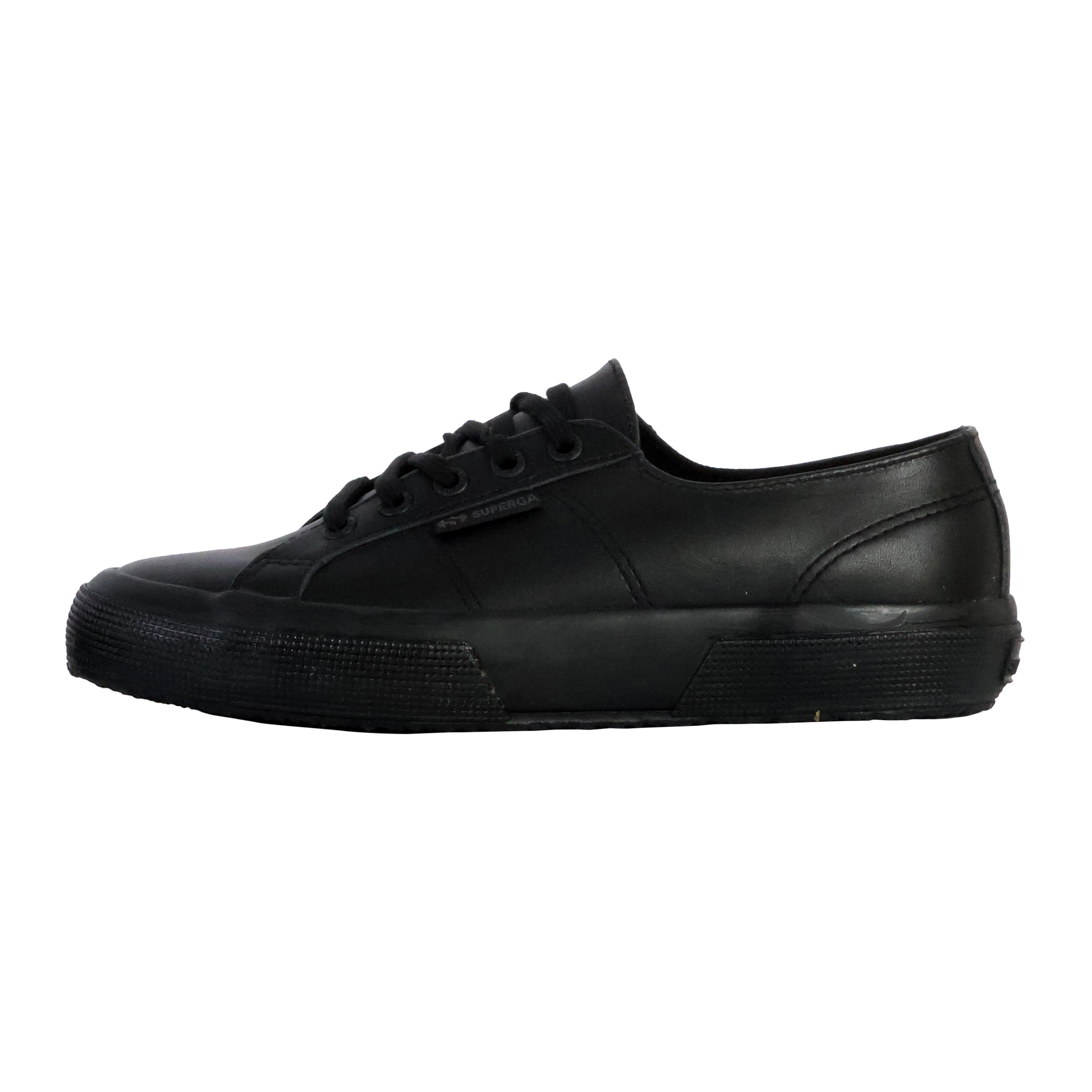 Superga Nappa leather low-top sneaker SUPERGA Black