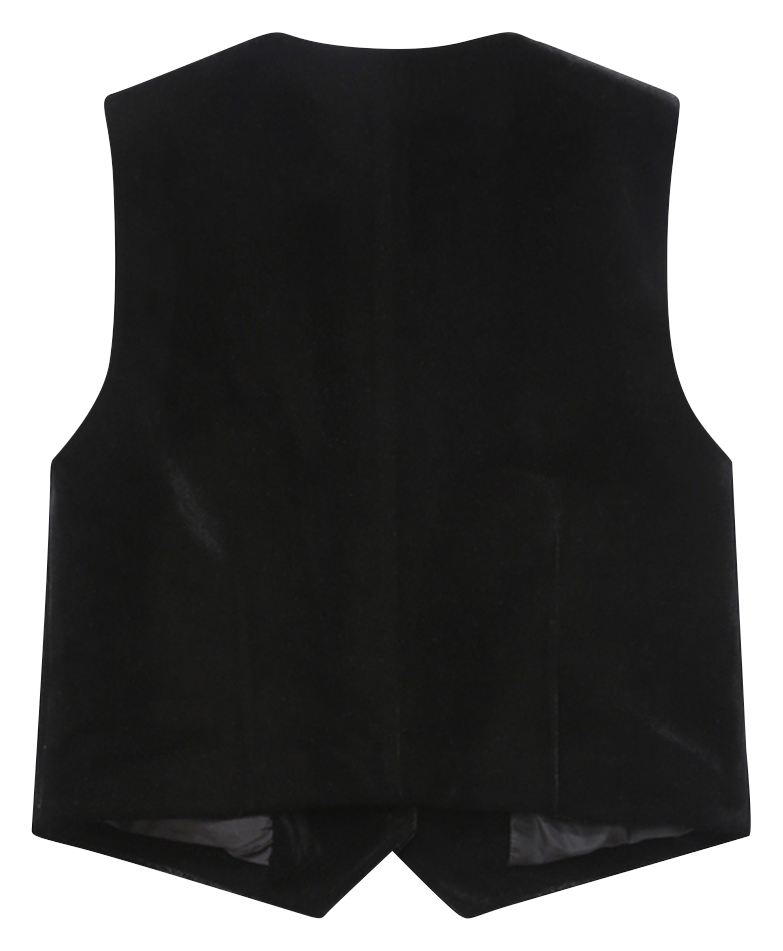 Sleeveless velvet vest GRACE ET MILA Black