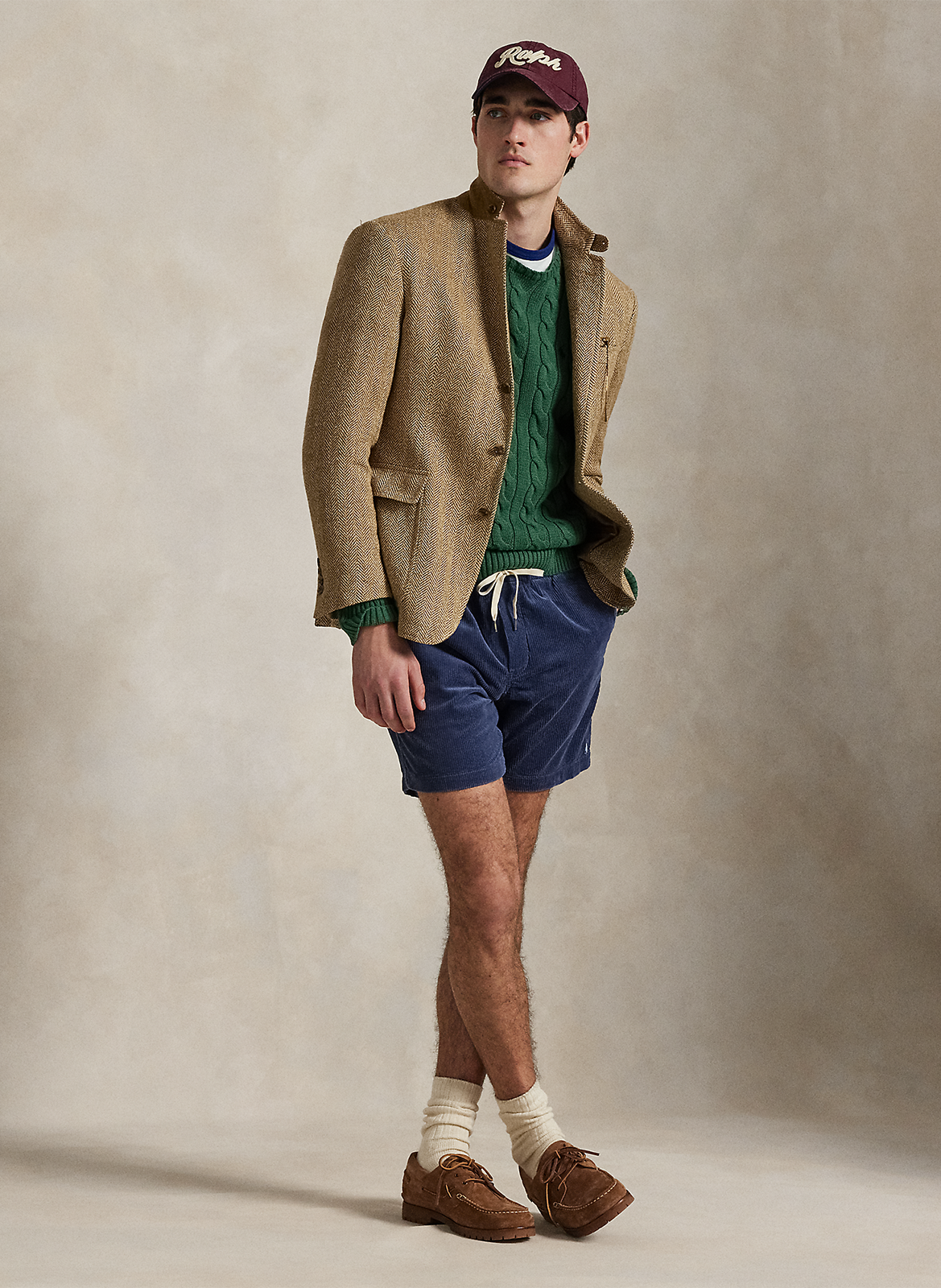 Ridge velvet shorts POLO RALPH LAUREN Blue