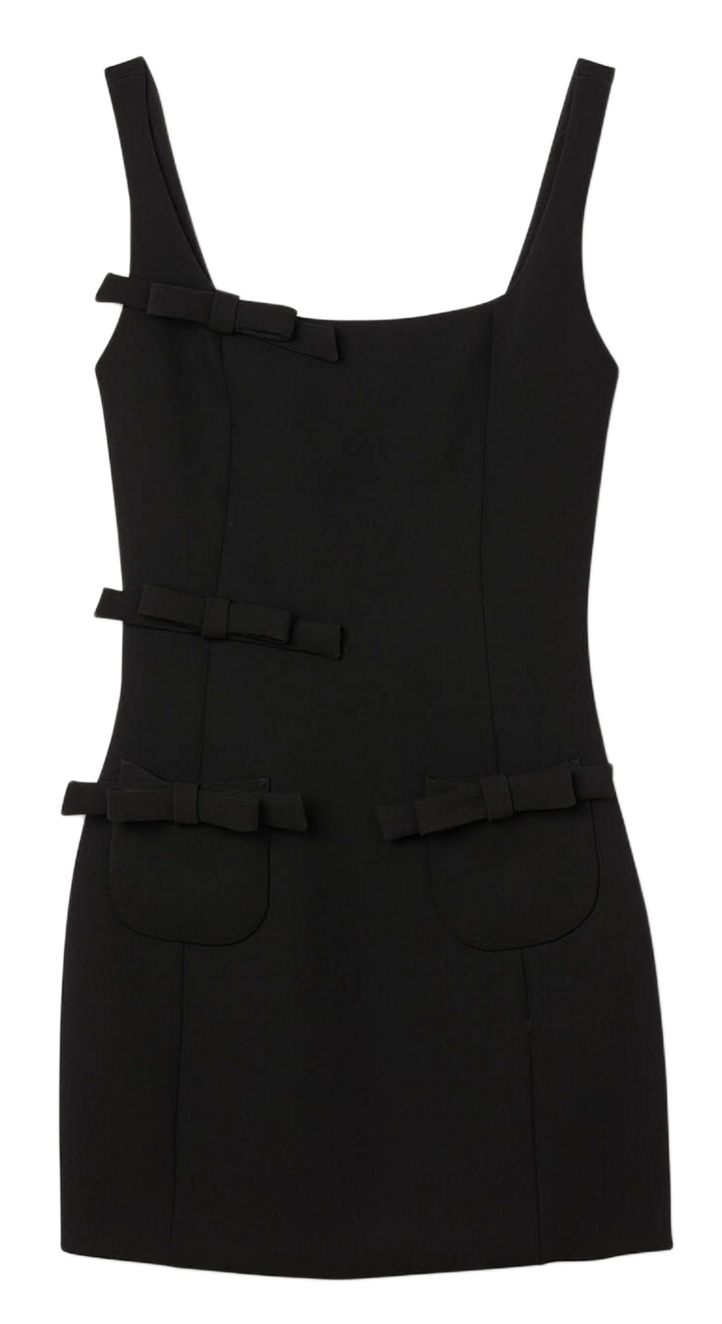 Robe courte moulante  SANDRO Noir