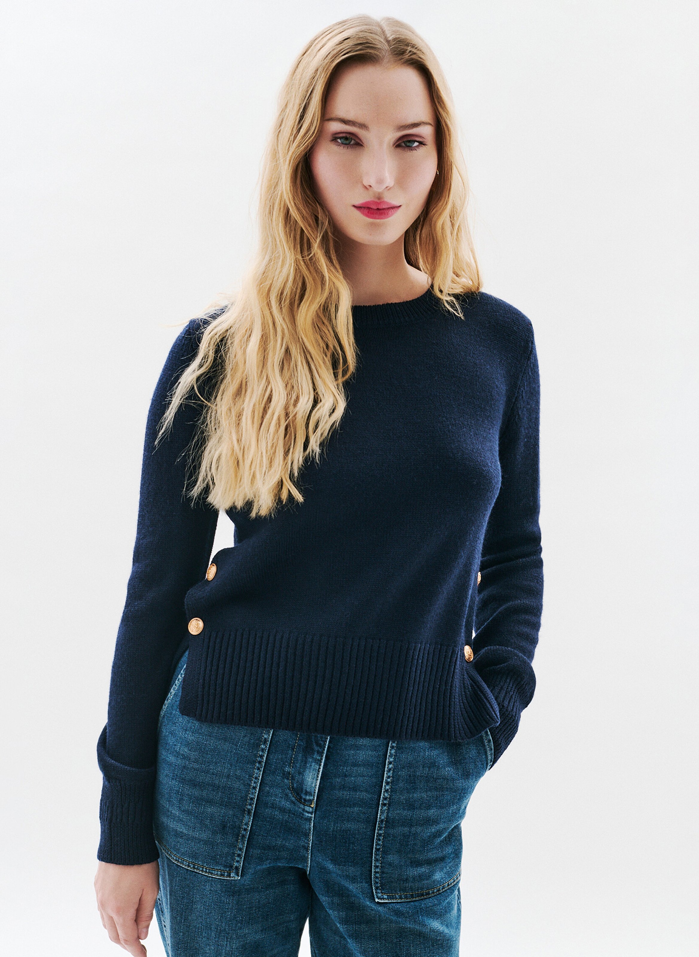 Alpaca wool sweater CAROLL