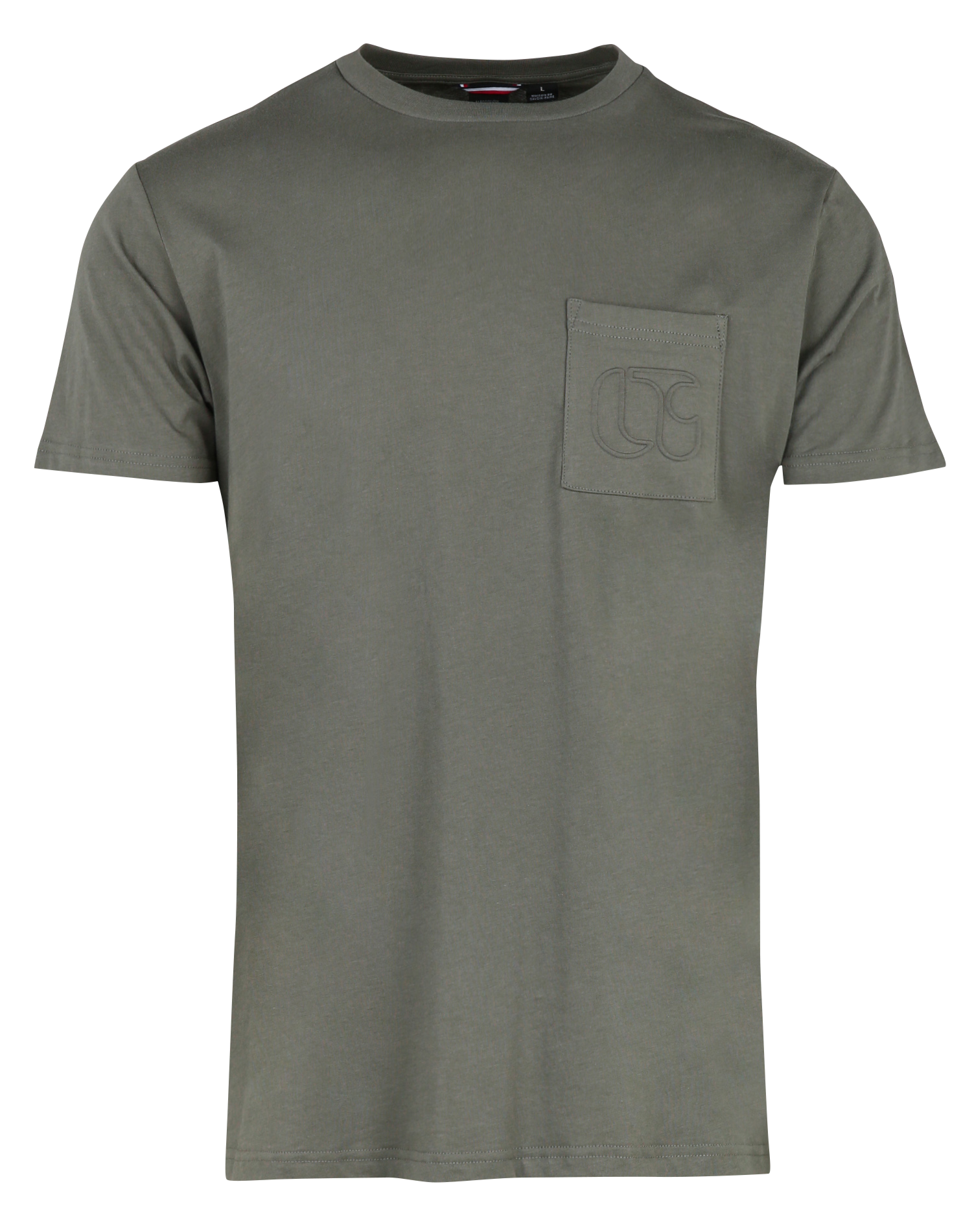 Maglietta girocollo dritta unita LE TEMPS DES CERISES Verde