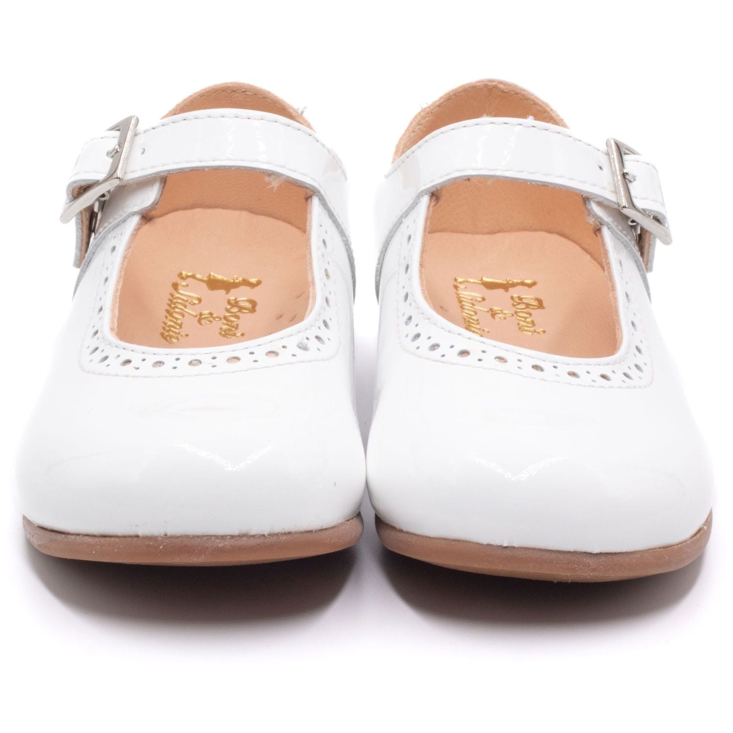 Chaussure ceremonie fille Boni & Sidonie Blanc