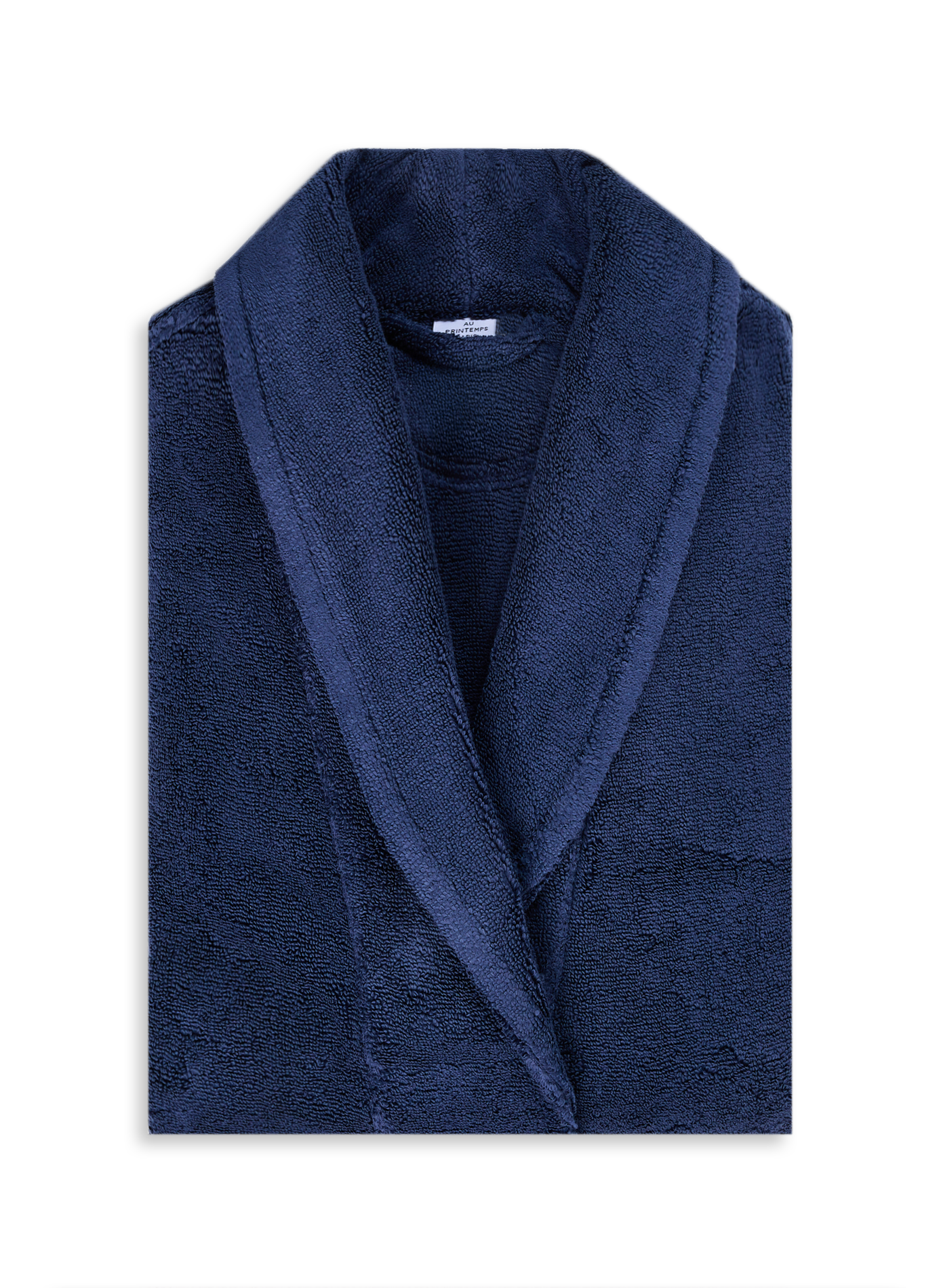 Peignoir en coton bio AU PRINTEMPS PARIS MAISON Bleu