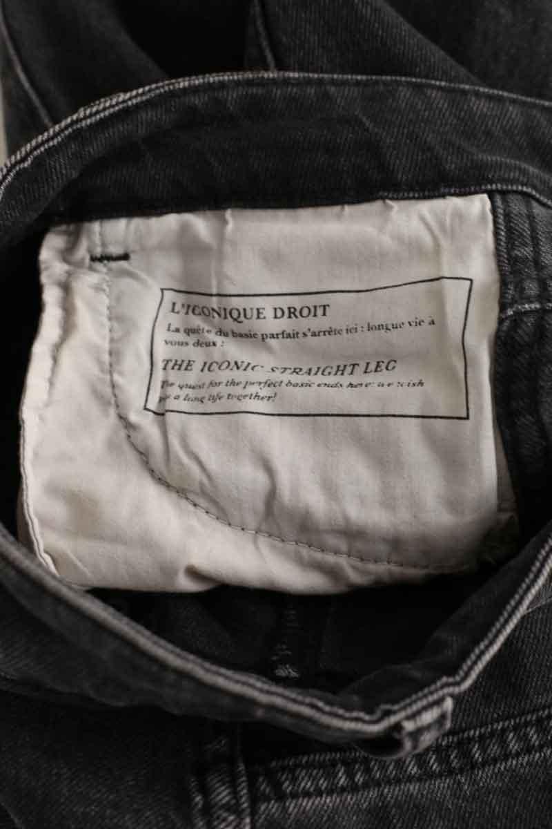 - Straight-leg jeans
- 5 pockets
- Straight cut
- Faded effect SEZANE - Seconde main Black