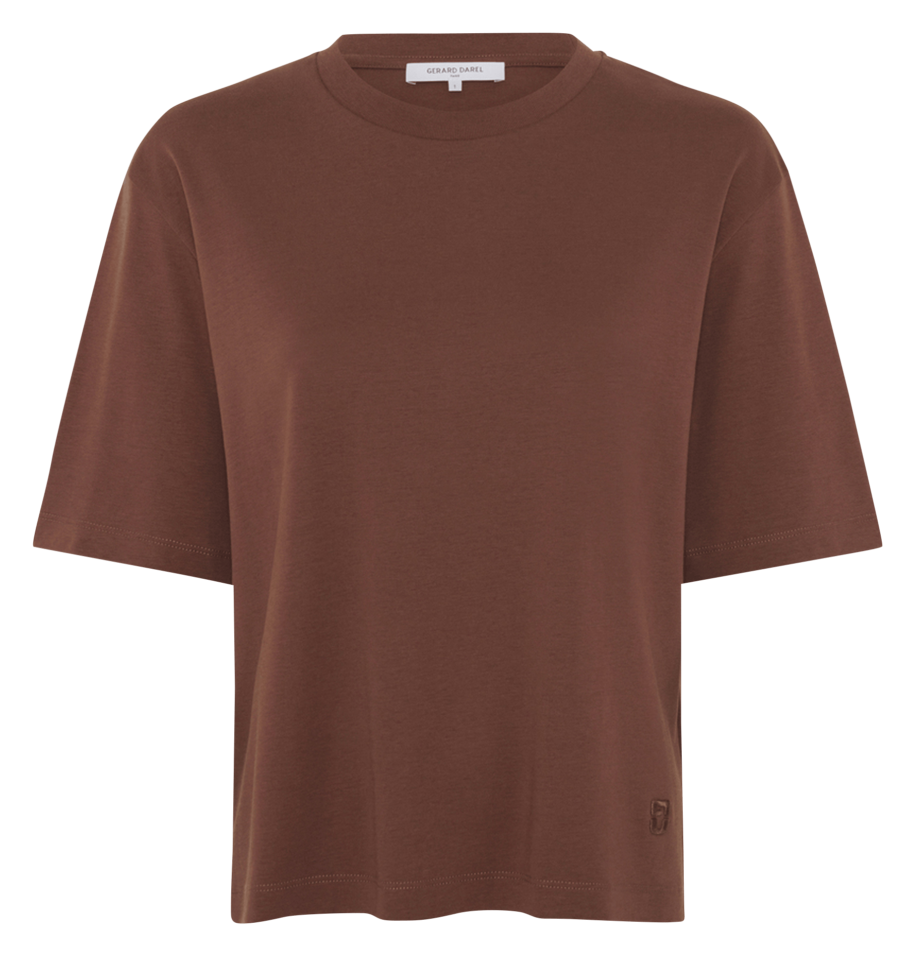 Printed cardigan GERARD DAREL Brown