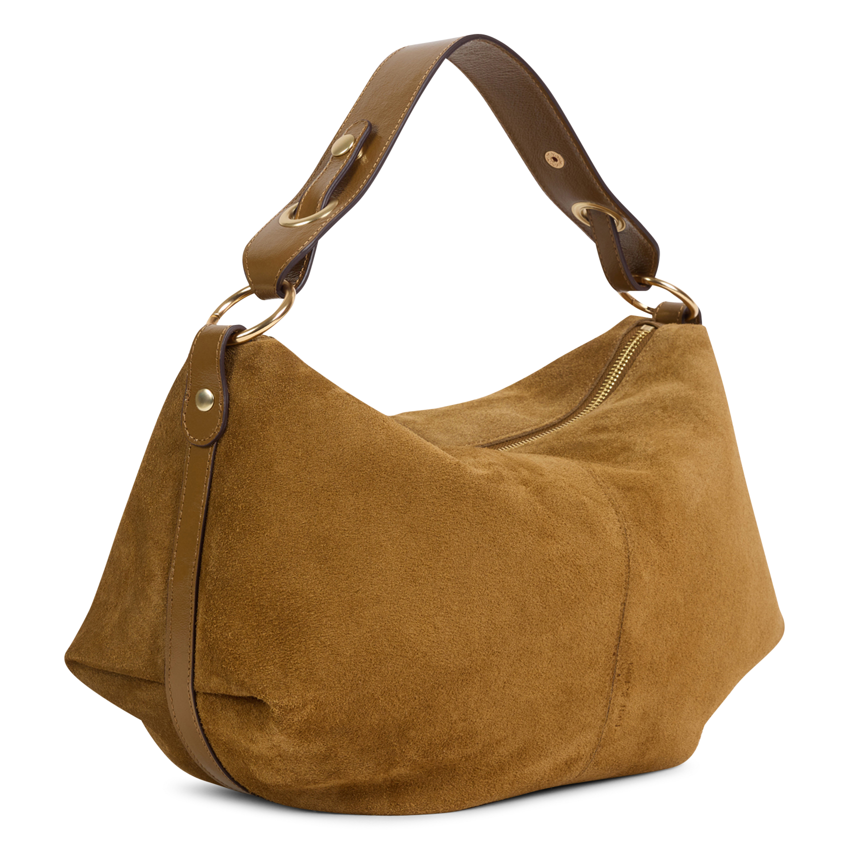 Schultertasche aus Leder | Braun NAT & NIN Damen