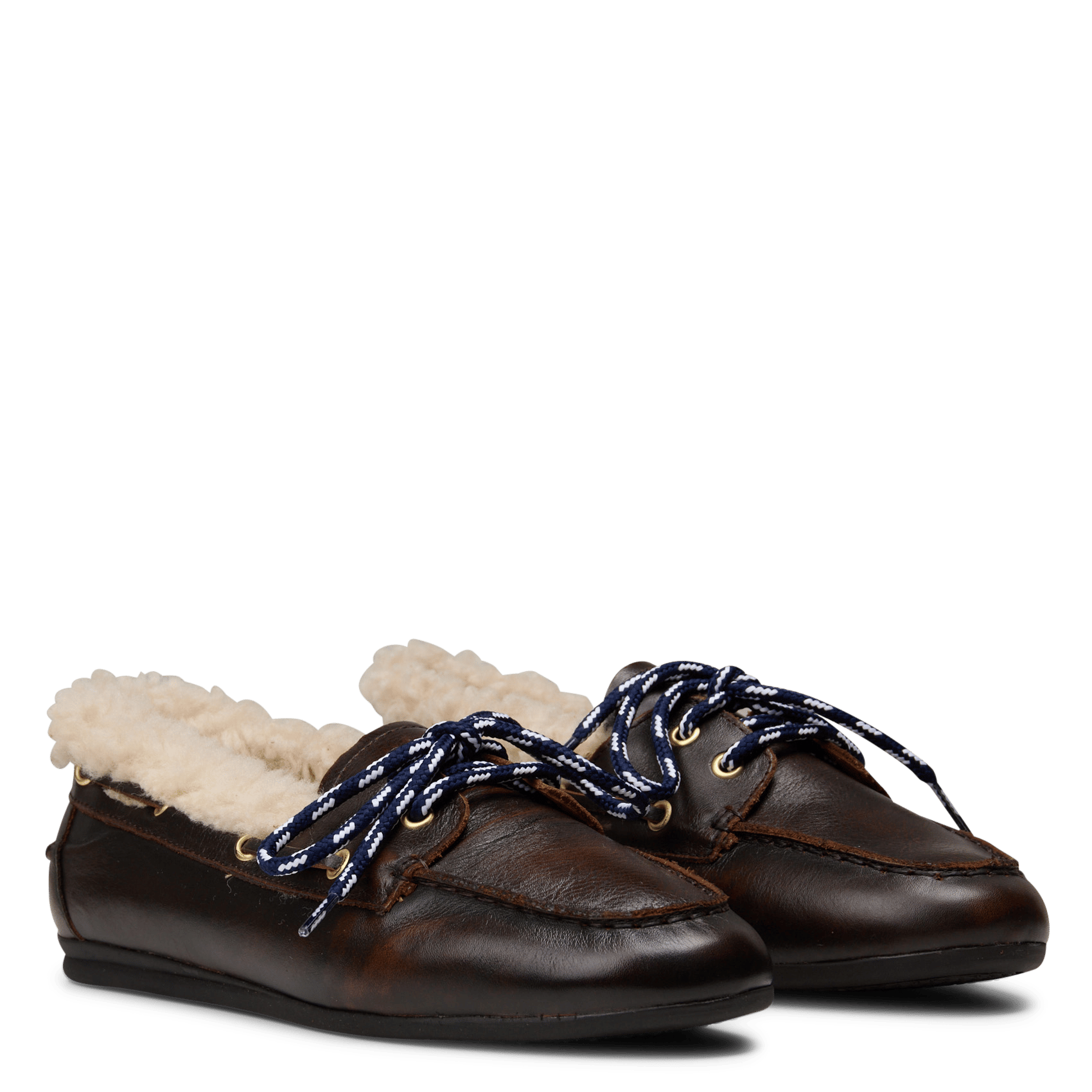 Lederschn&uuml;rschuhe TORAL Schwarz