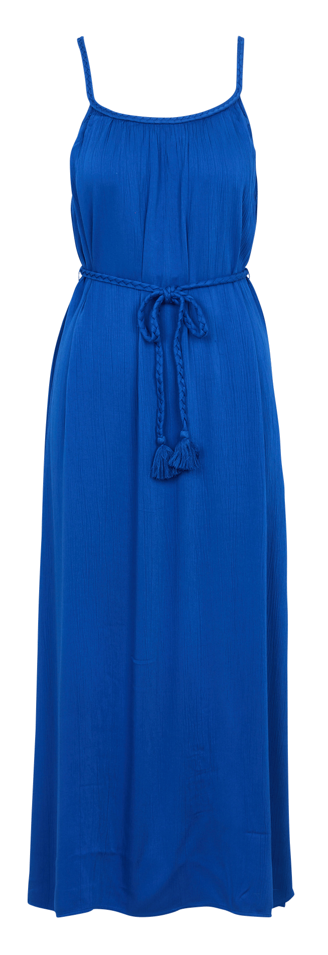 Victoria plain gathered dress MAISON 123 Blue