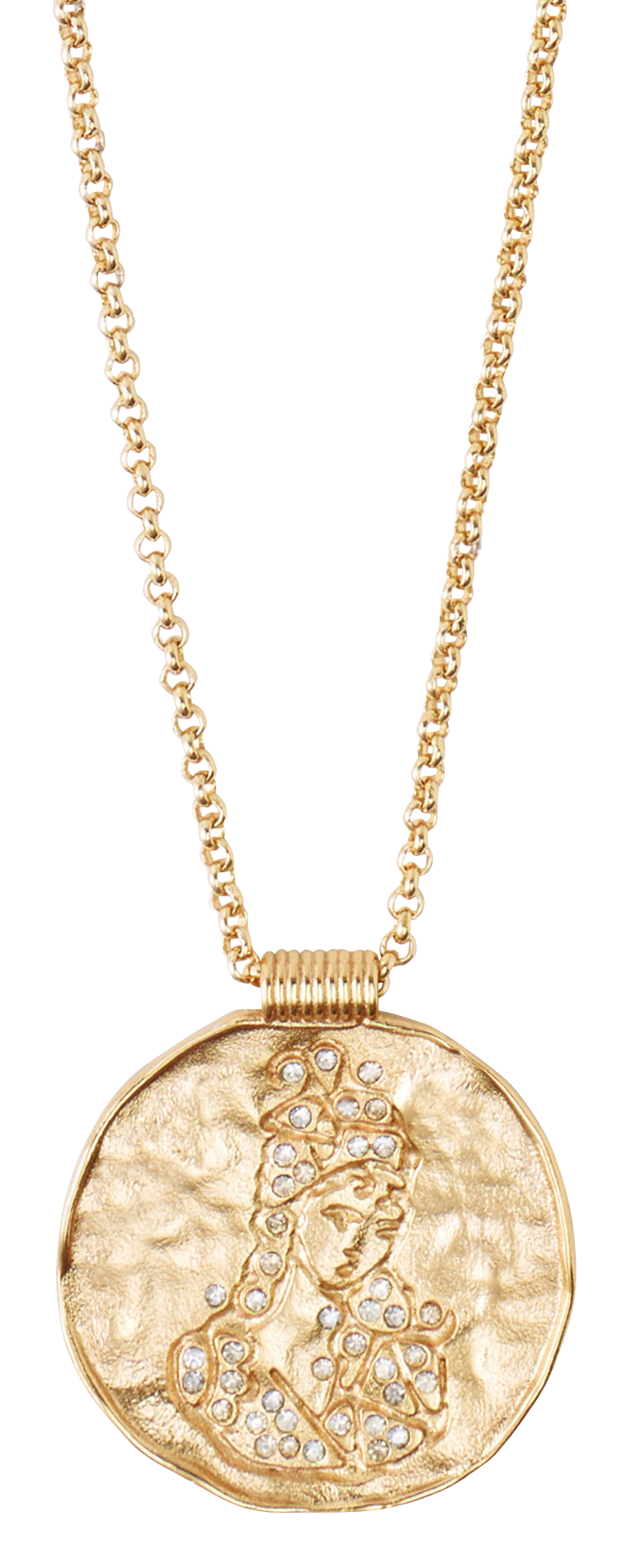 Halssnoer met medaillon met sterrenbeeld MAJE Goudkleurig