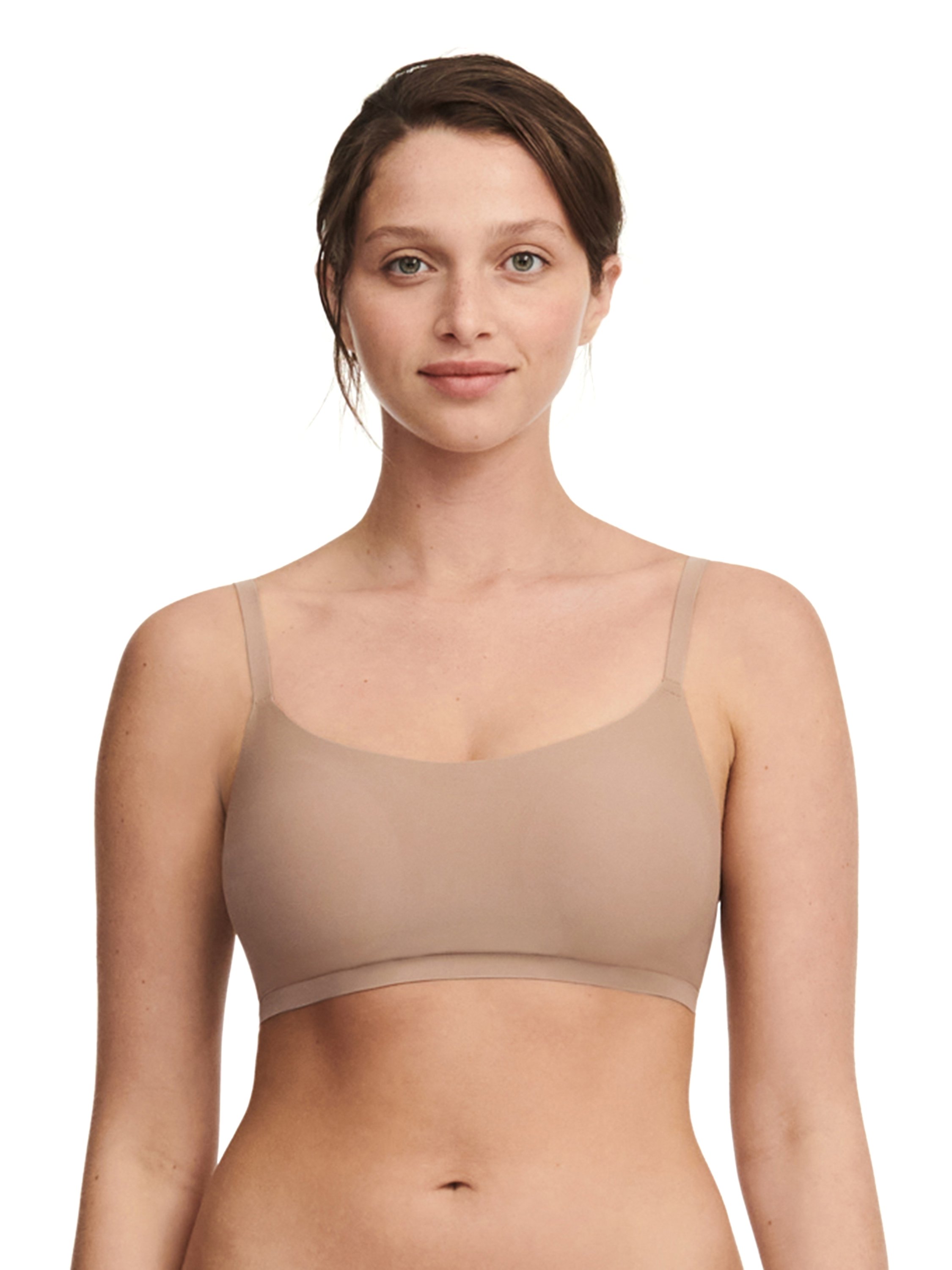 Bralette with cups CHANTELLE Beige