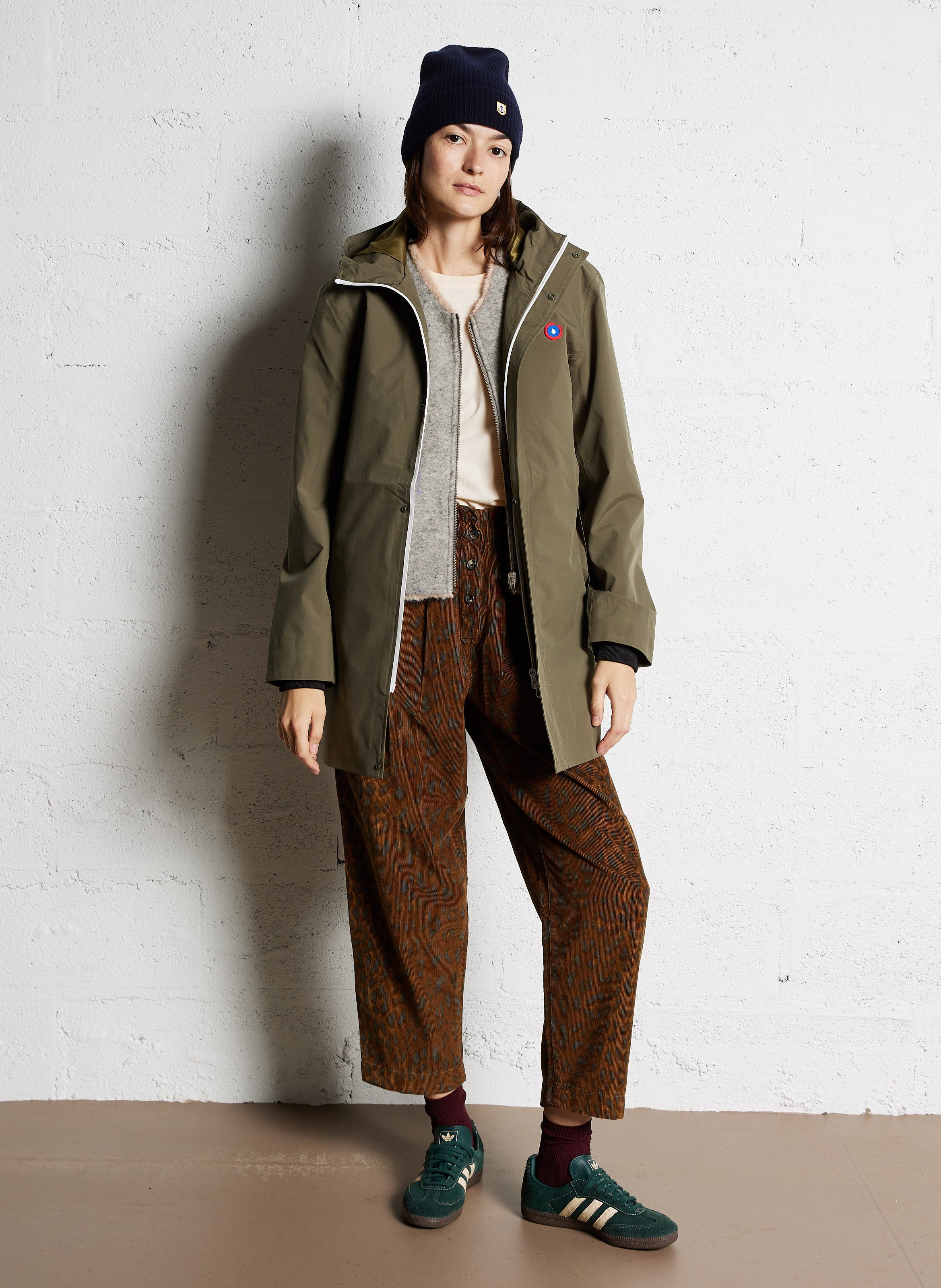 Hooded parka  FLOTTE Green