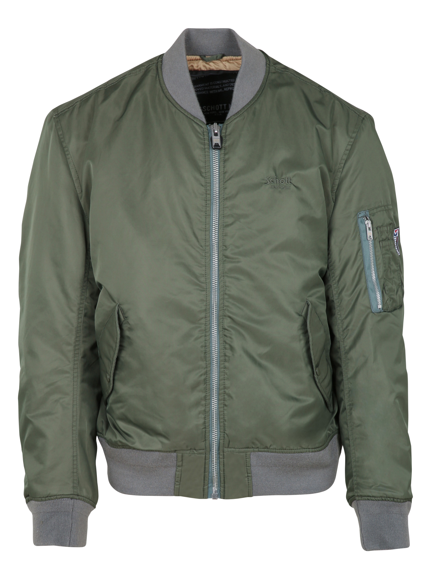 Oversized vintage jacket Us green Schott - Men MACAMPSRS