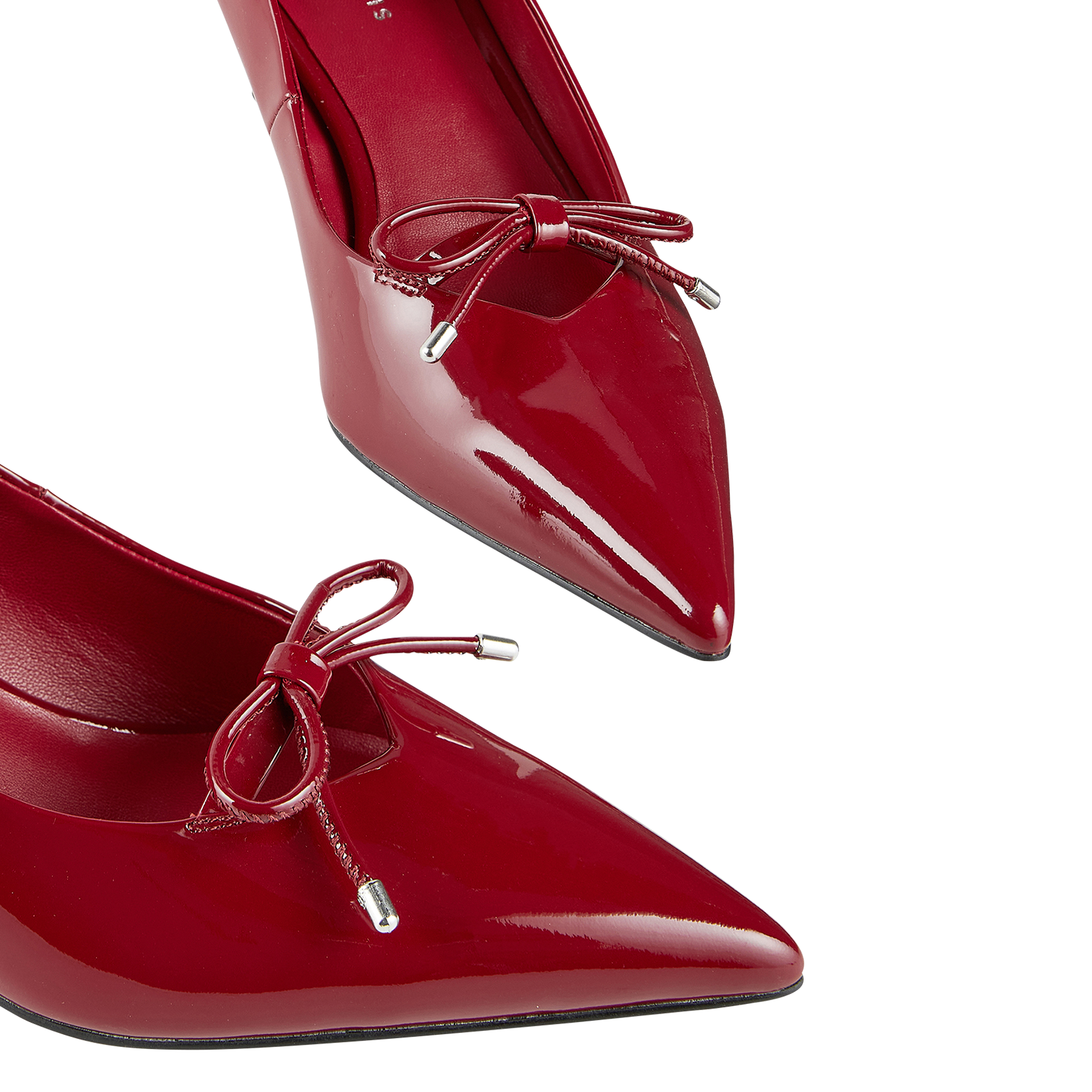 Camelia patent leather high heels  COSMOPARIS Red