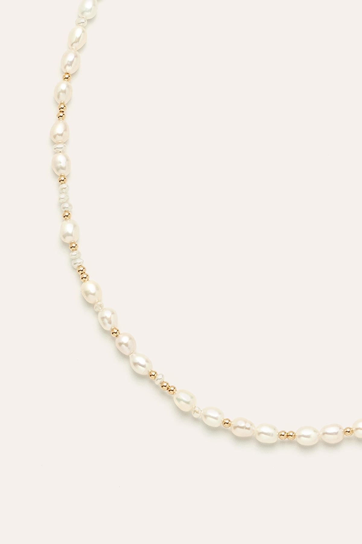 Cultured pearl necklace YAY White