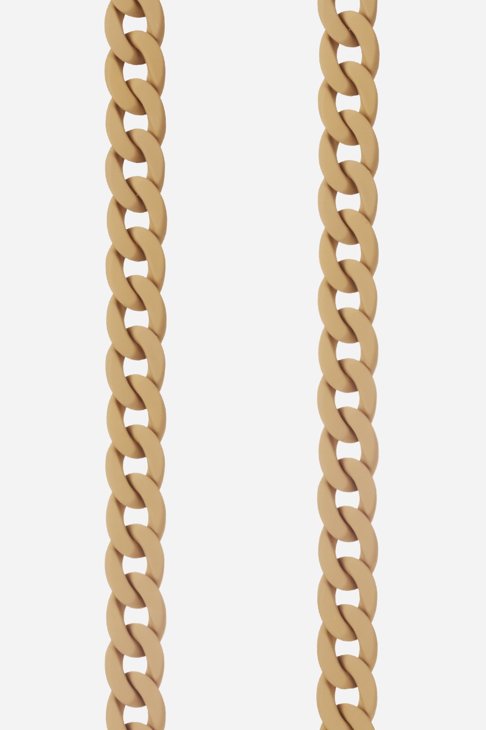 Resin phone chain Beige