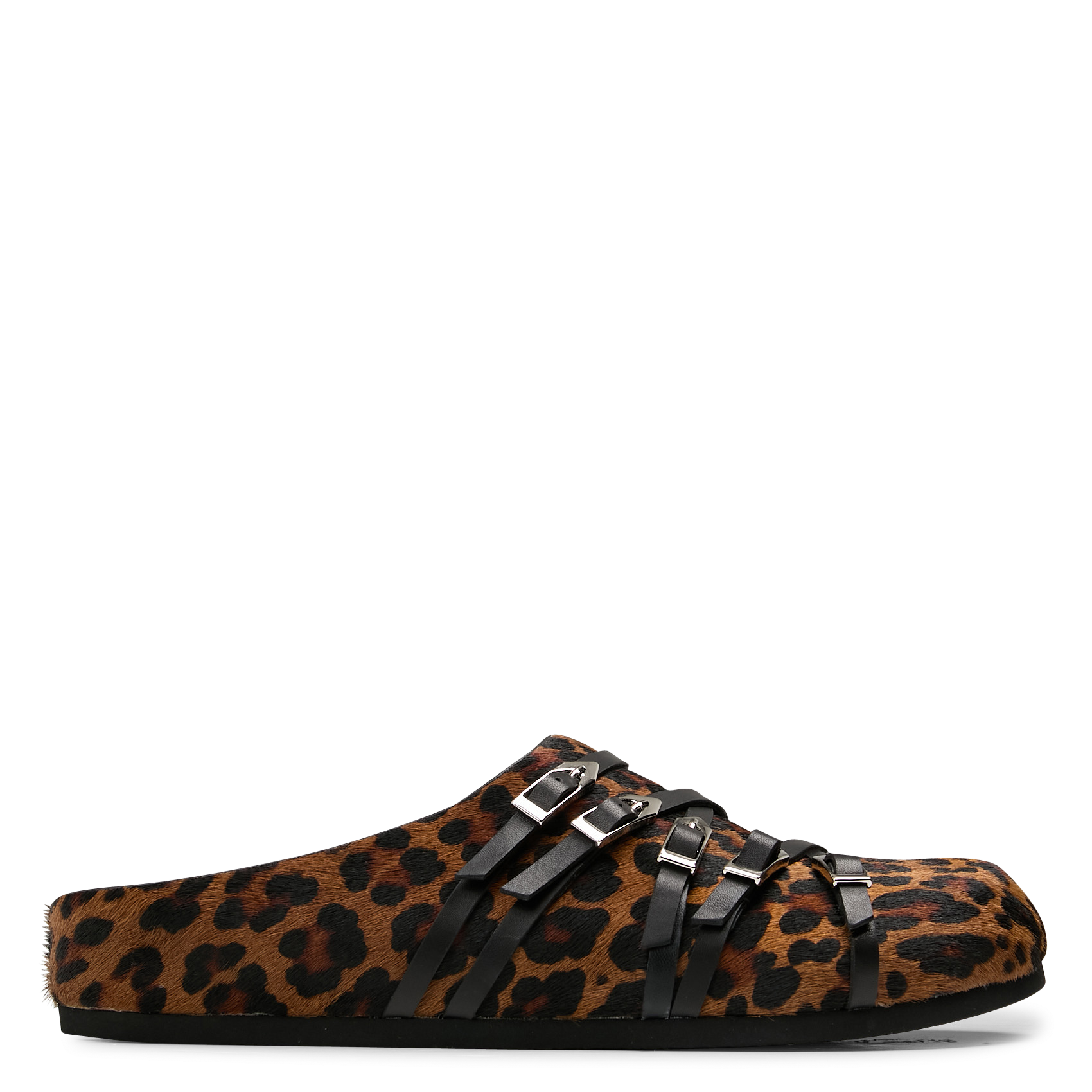 Mules à motif léopard MI/MAI Multicolore