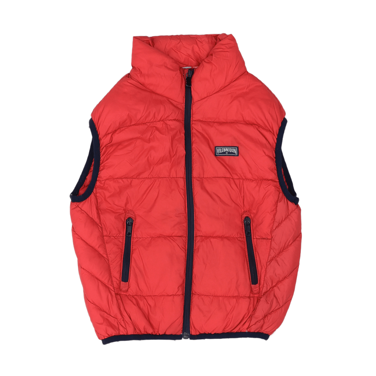 Red sleeveless jacket for children - 8 years VILEBREQUIN - Seconde Main Red