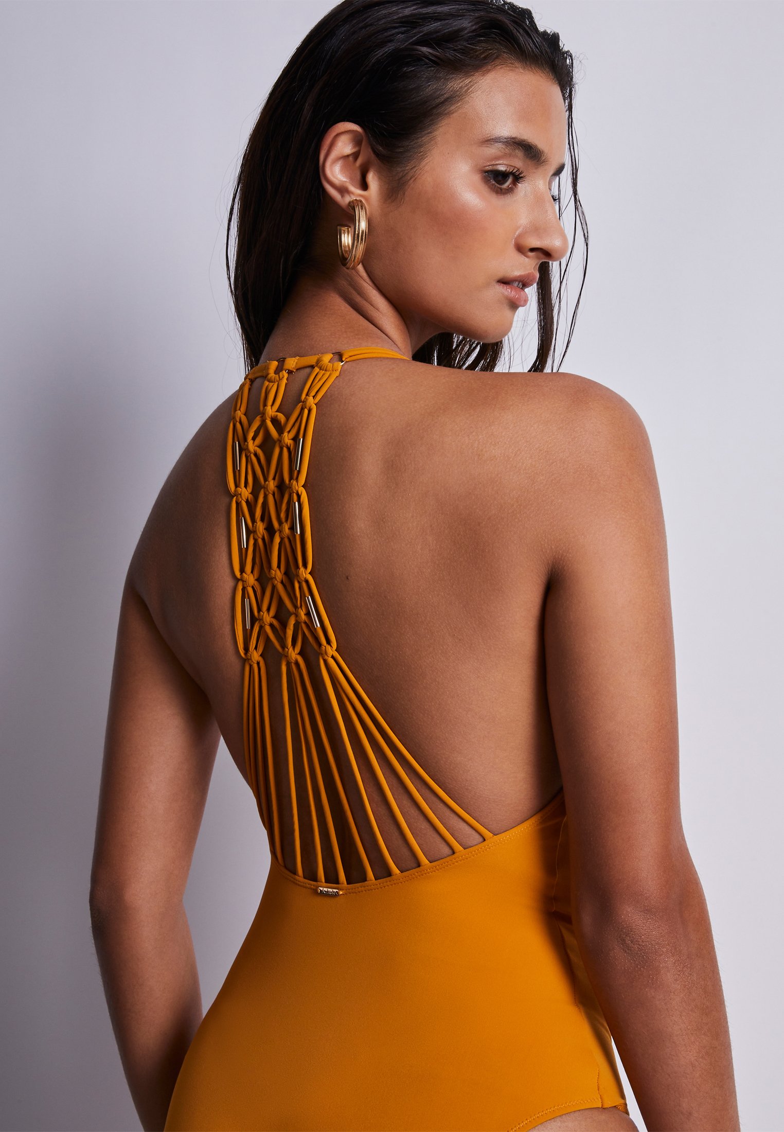 Maillot de bain une pièce Orange