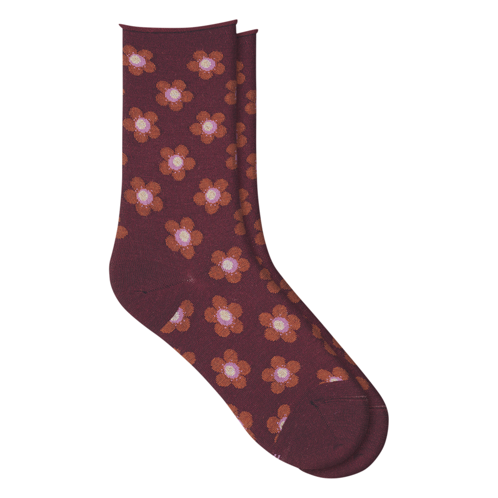 Wool-blend socks BLEUFORET Red