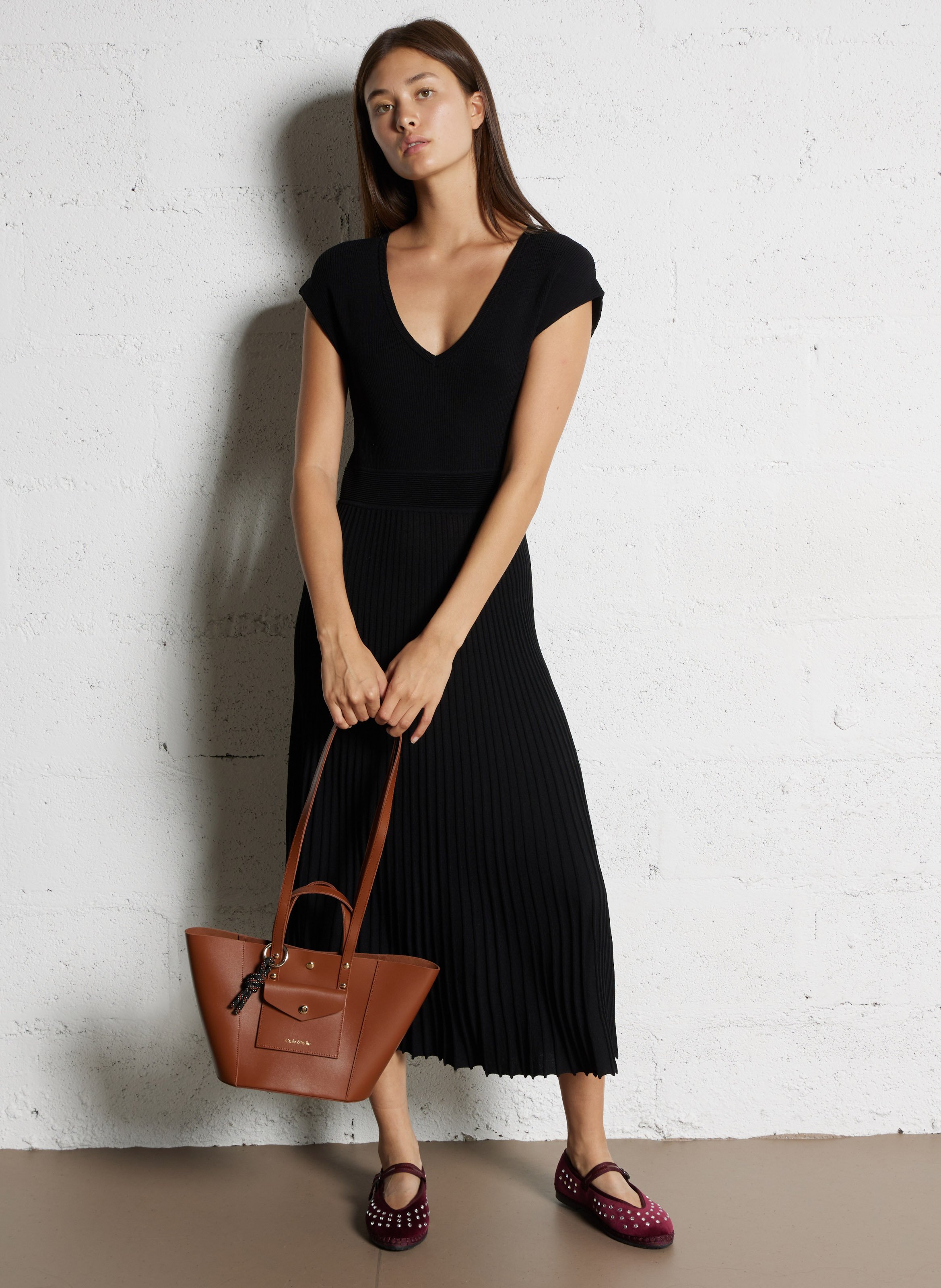 Sac en cuir CRAIE STUDIO Marron