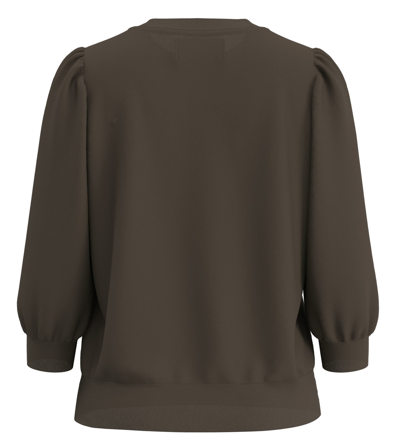 Trui met opstaande kraag SELECTED Bruin