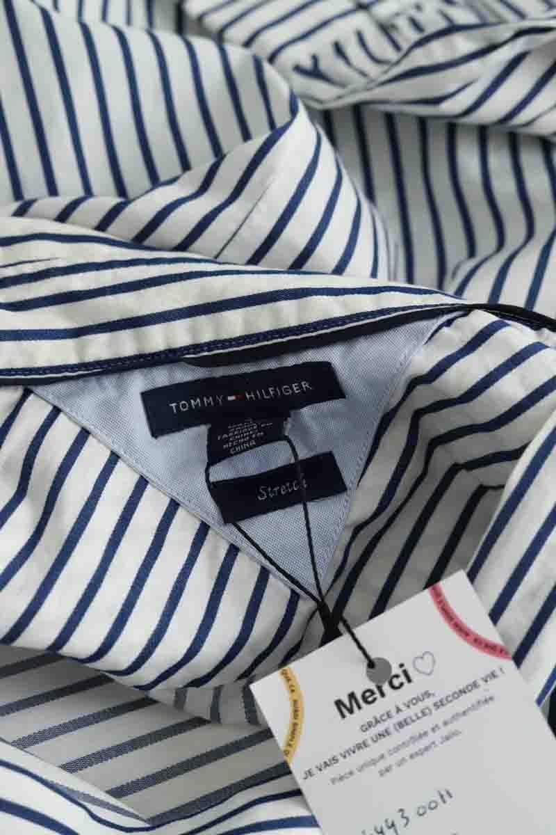 Cotton shirt TOMMY HILFIGER - SECONDE MAIN White