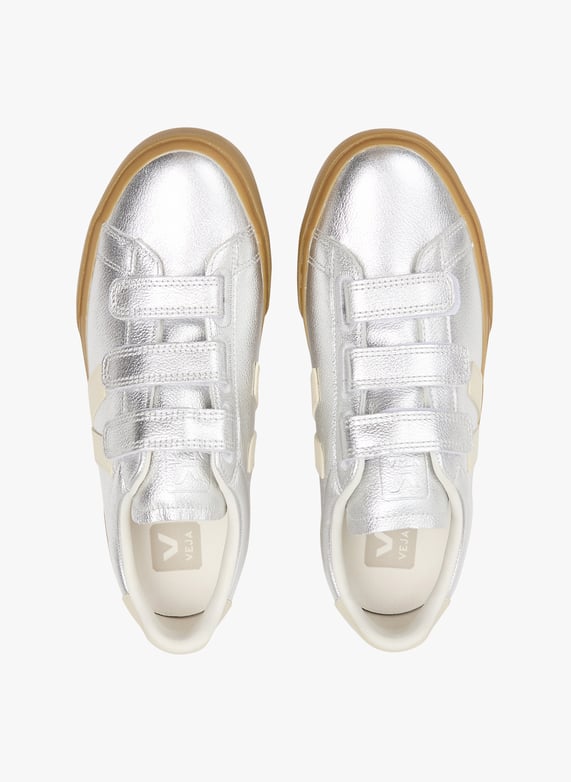 Leather dress shoes | Silver by VEJA Leather dress shoes Silver