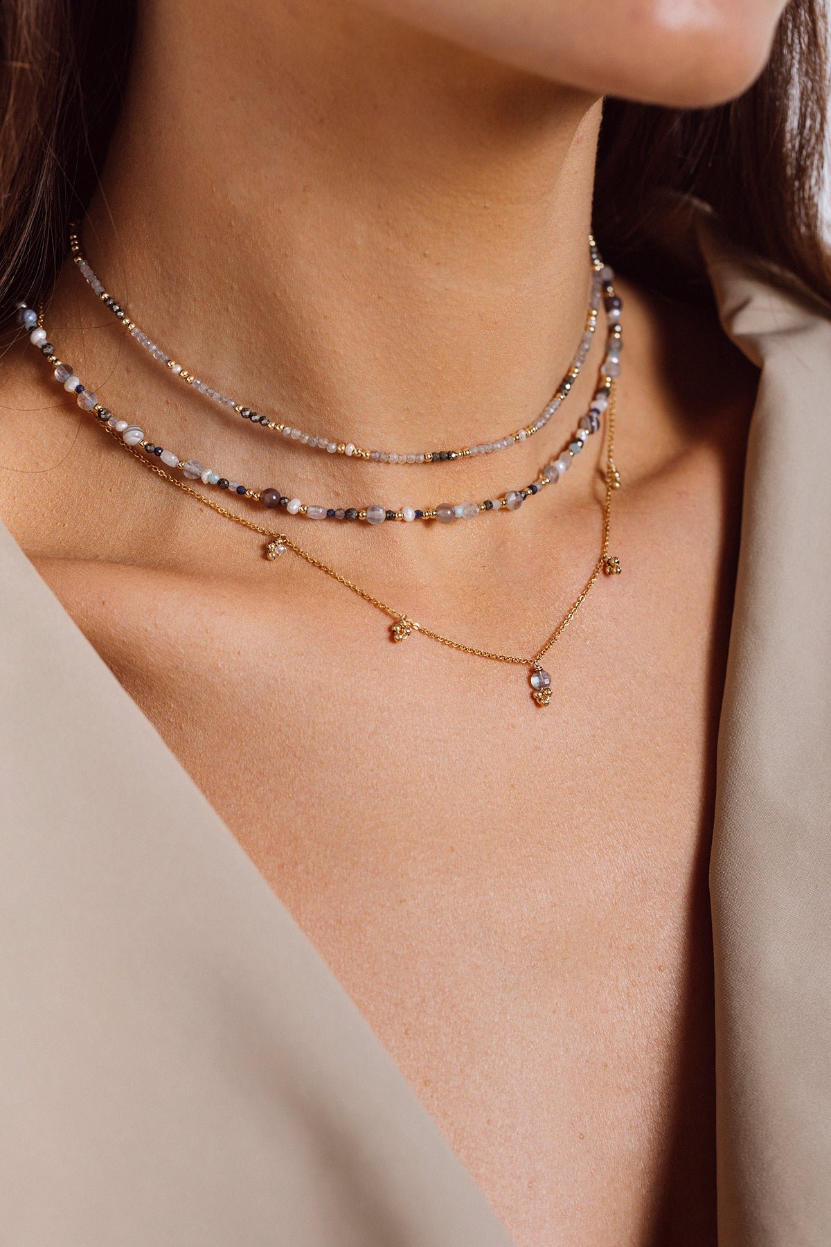 Venus necklace - azel YAY Golden