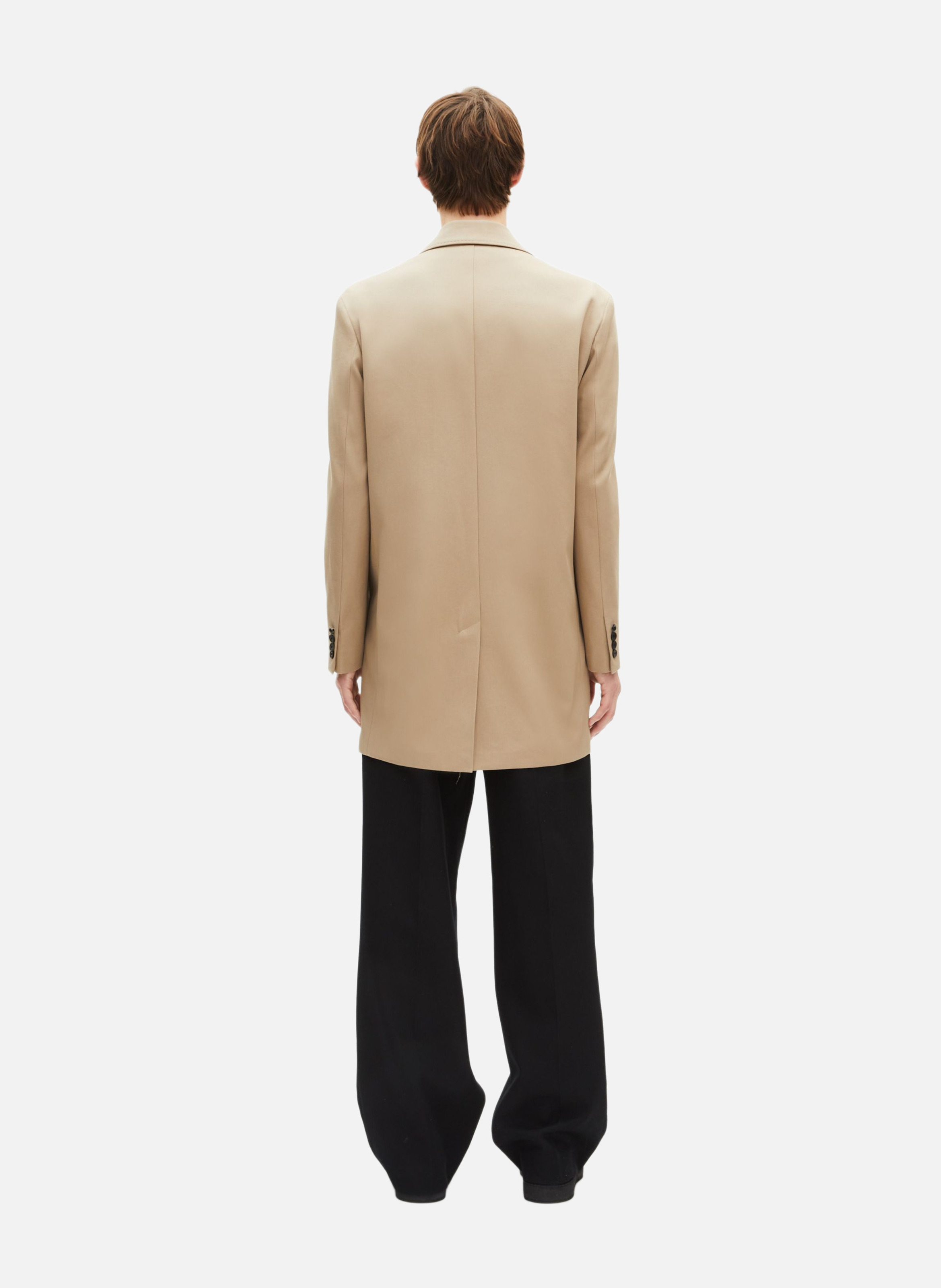 Long cross-over coat THE KOOPLES Beige