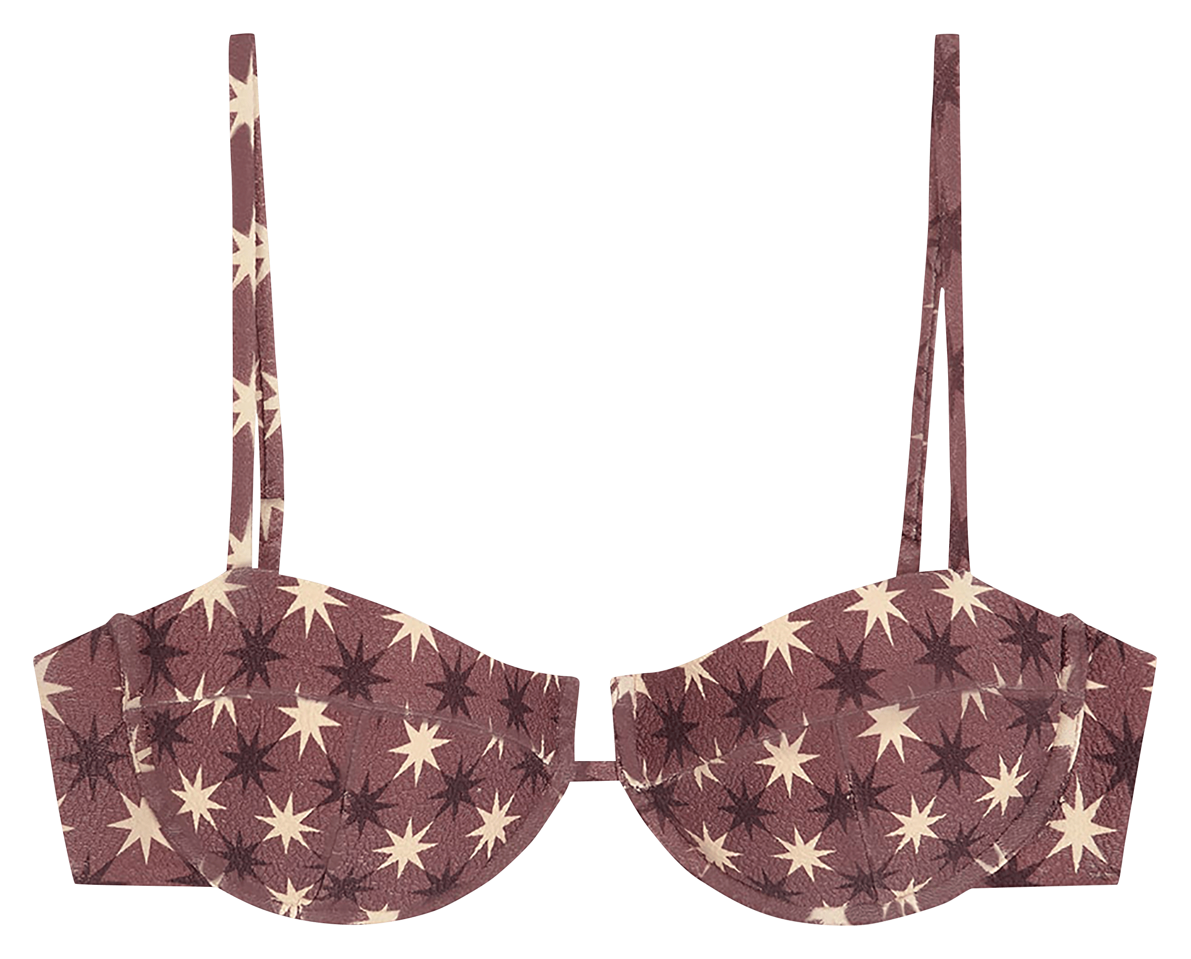 Haut de maillot balconnet avec imprimé ROBIN COLLECTION Multicolore