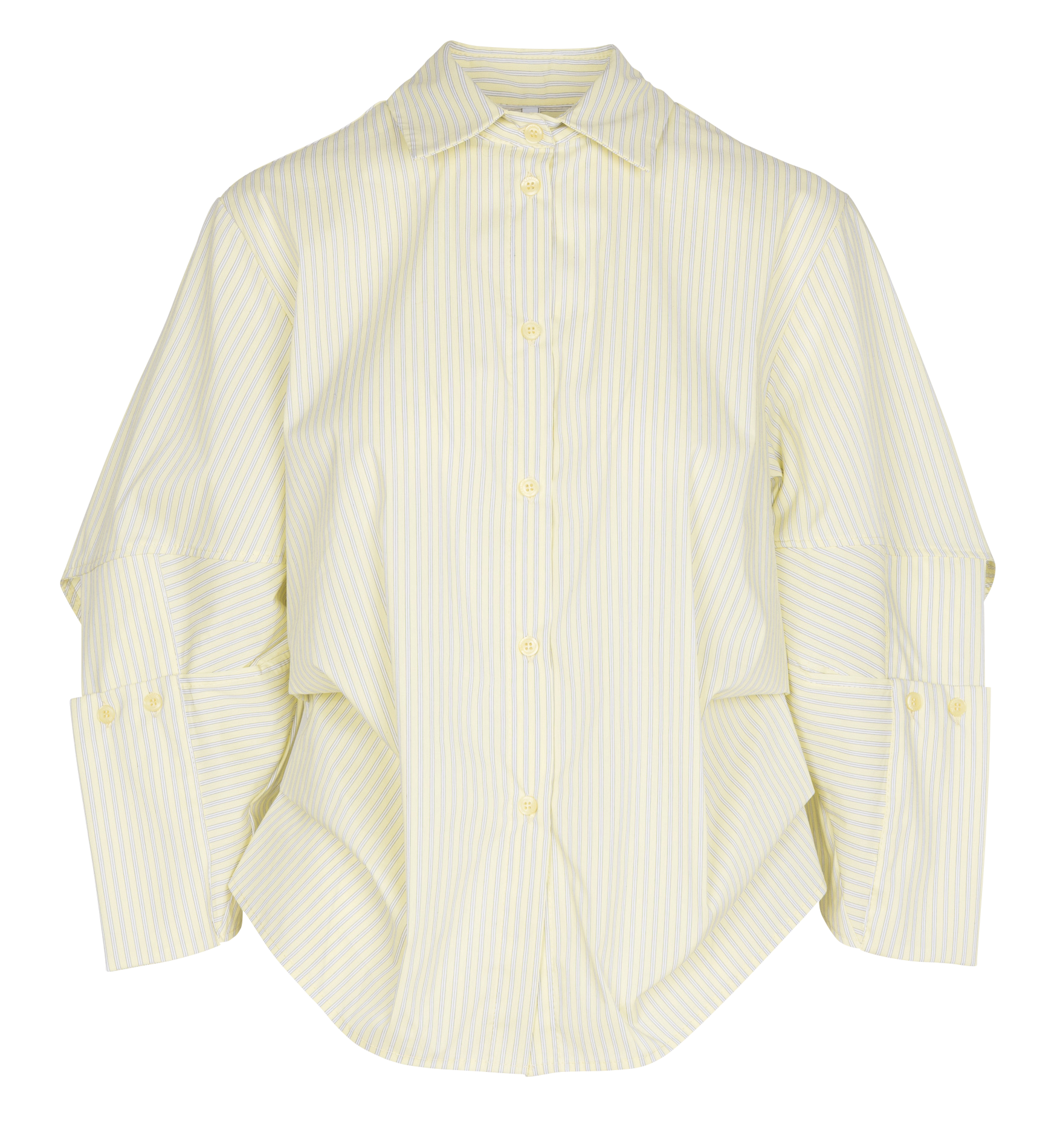 Blouse met klassieke kraag - katoenblend IMPERIAL