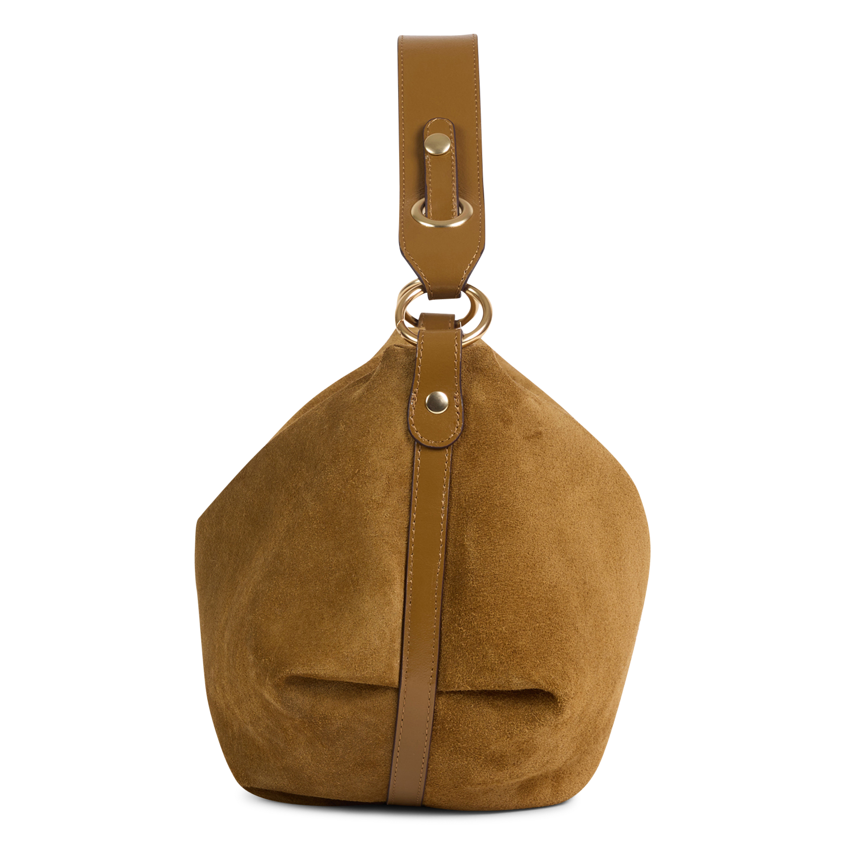 Schultertasche aus Leder | Braun NAT & NIN Damen
