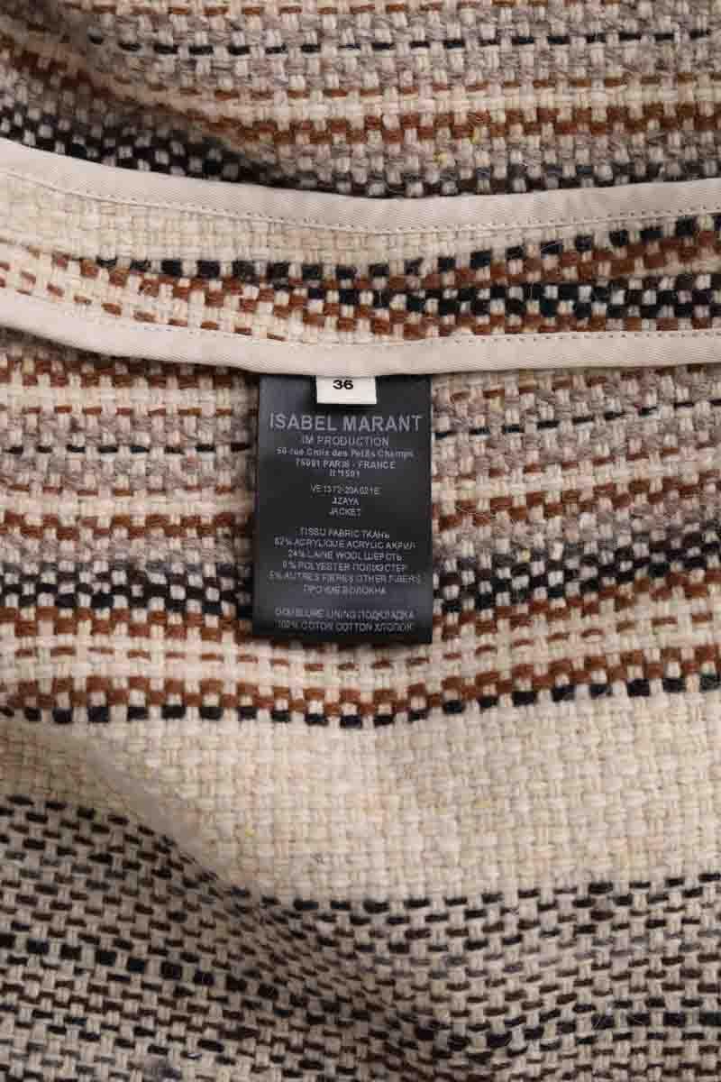 JACKET ISABEL MARANT ÉTOILE - SECONDE MAIN Beige
