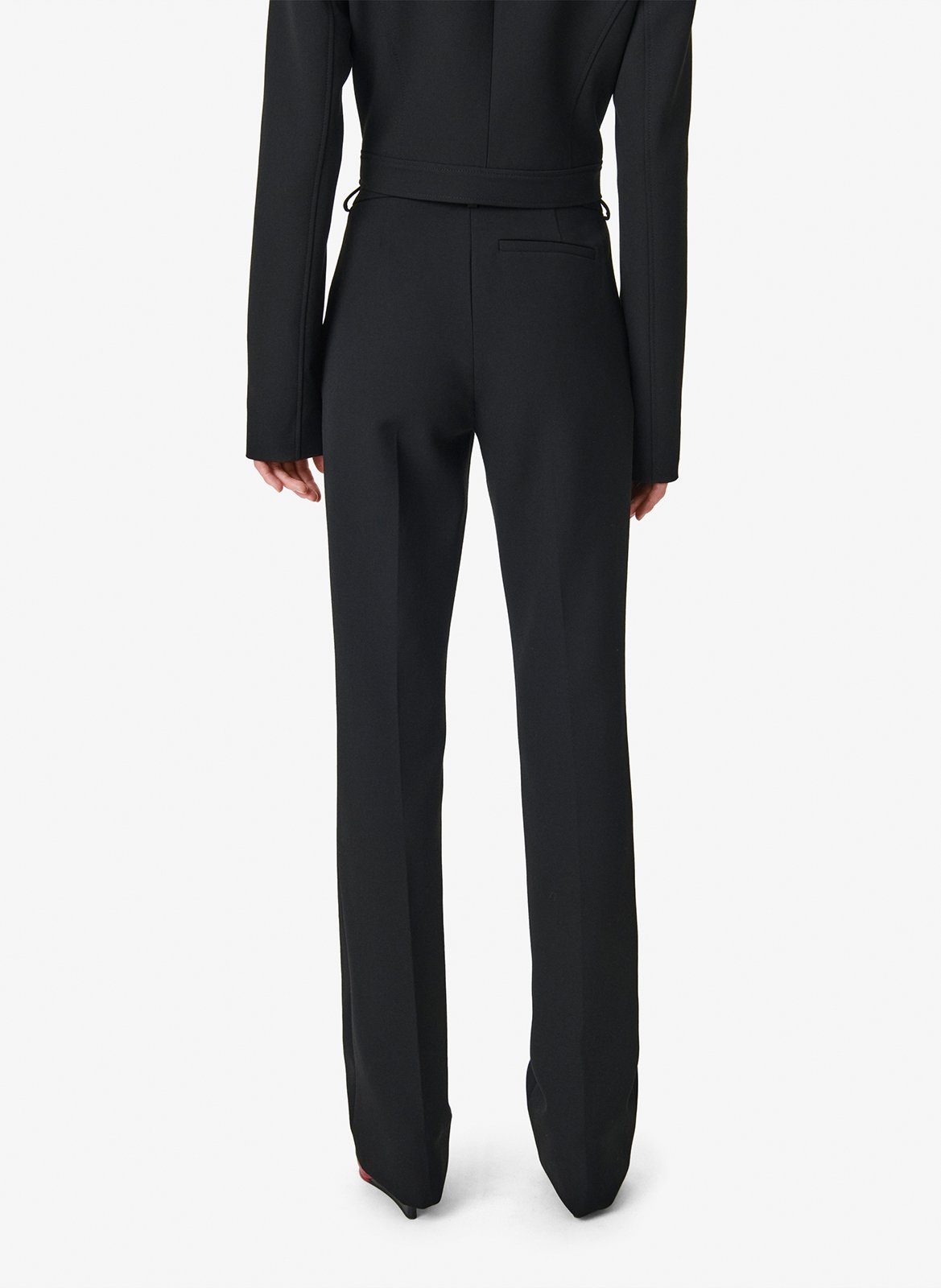 Pantalon de tailleur droit uni IRO Noir