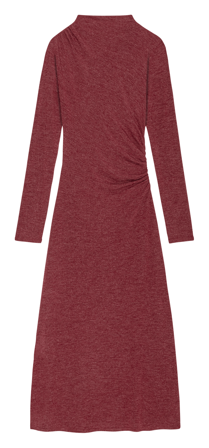 Robe midi col montant RAILS Rouge