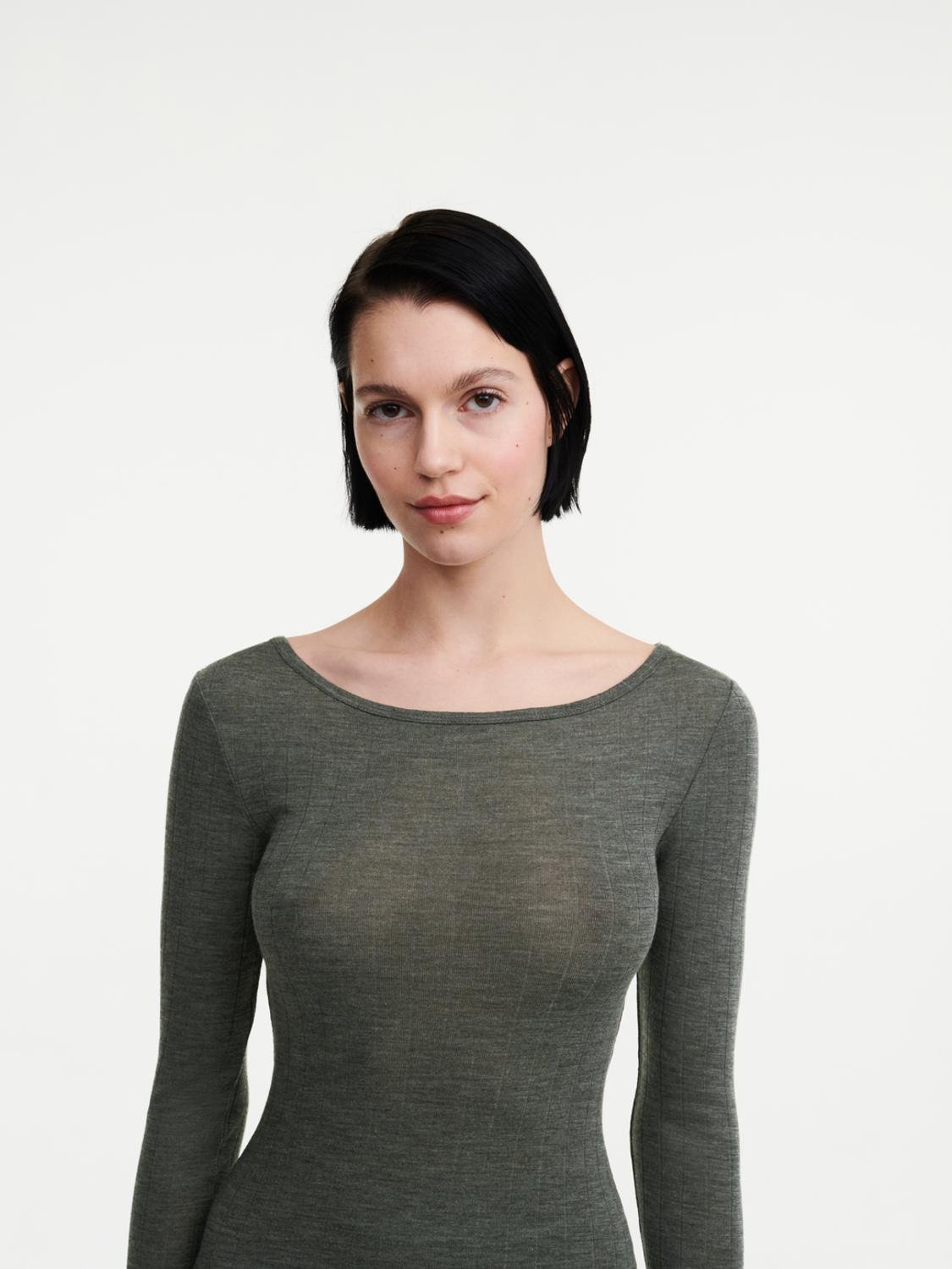 Long-sleeve T-shirt CHANTELLE Grey