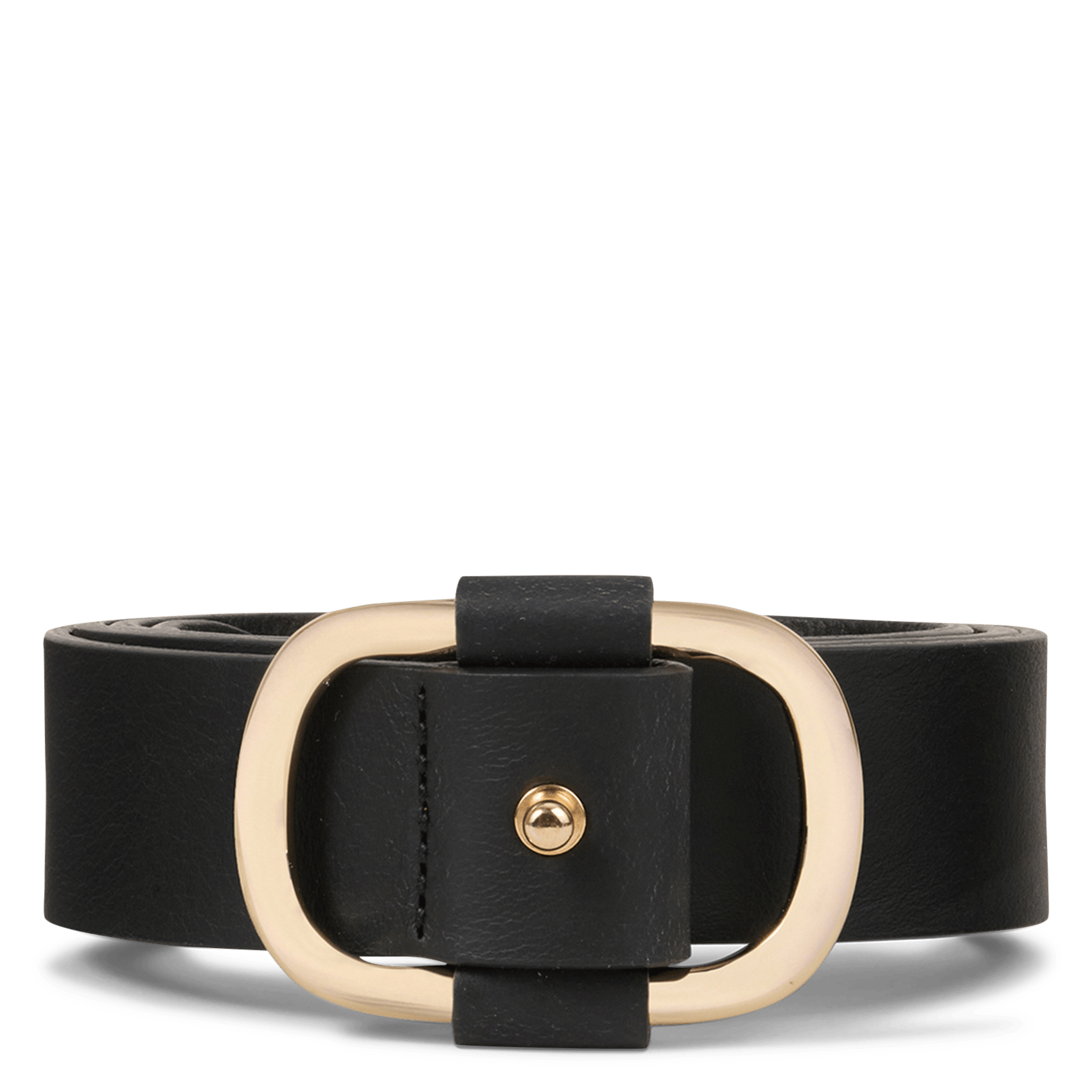 Ceinture fine en cuir BA&SH Noir