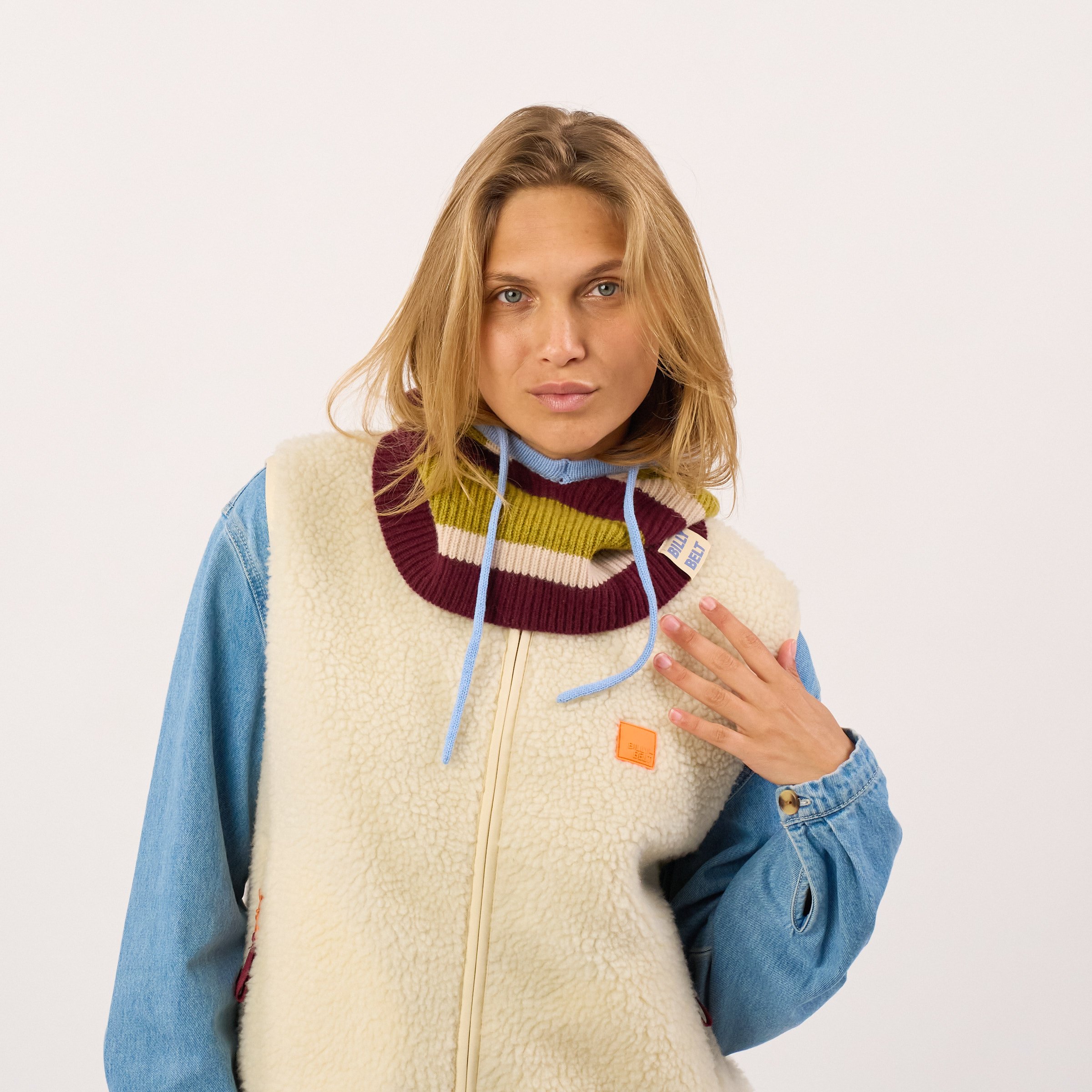 Wool balaclava BILLYBELT Green