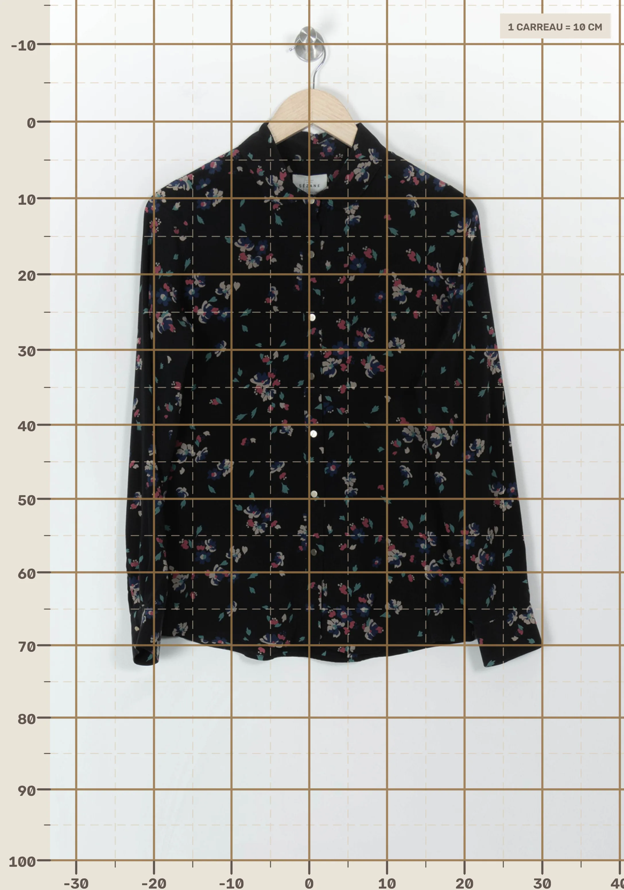 Chemise SEZANE - Seconde main Multicolore