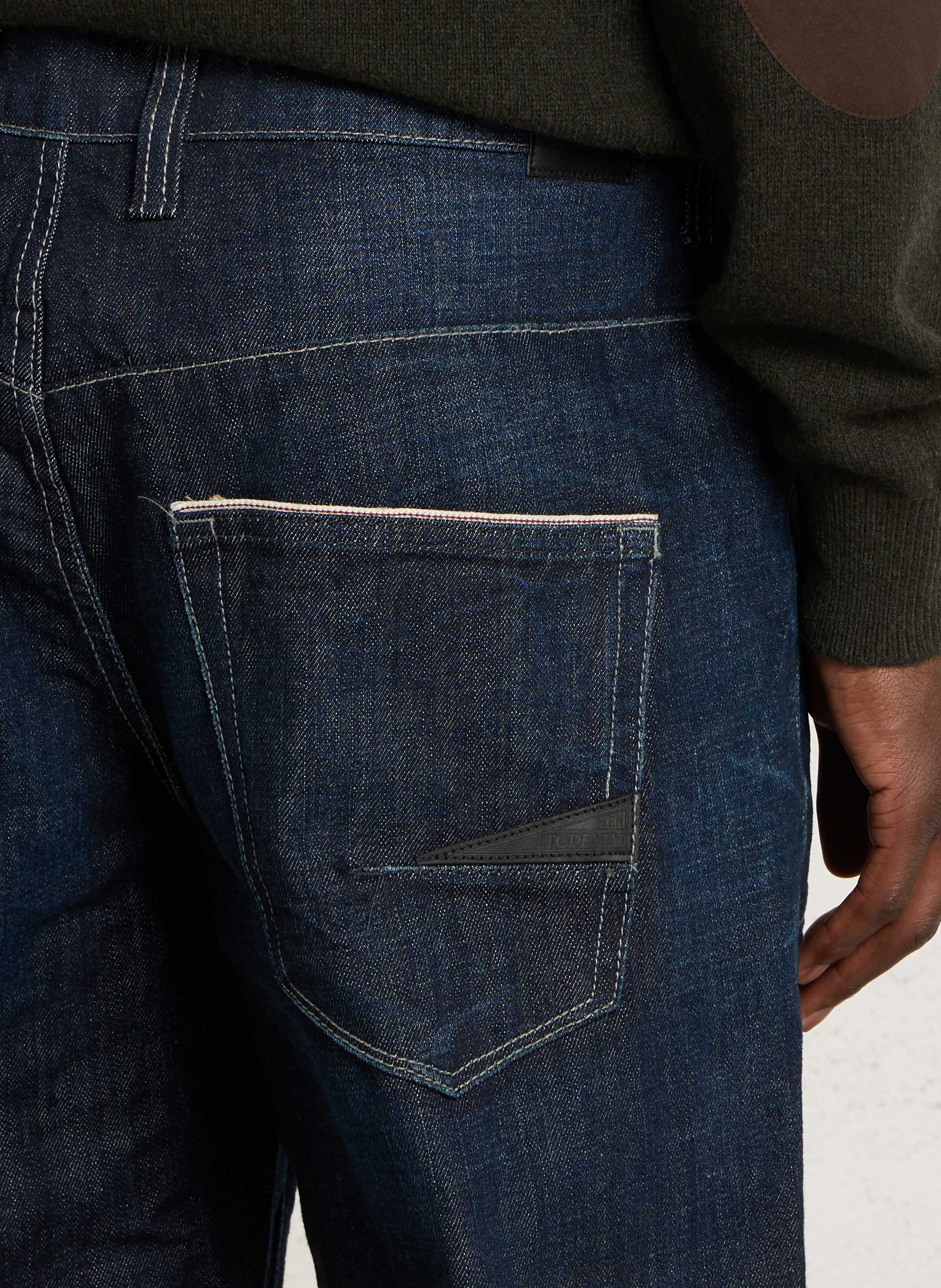 Straight Cut Jeans aus Baumwolle LE TEMPS DES CERISES Blau