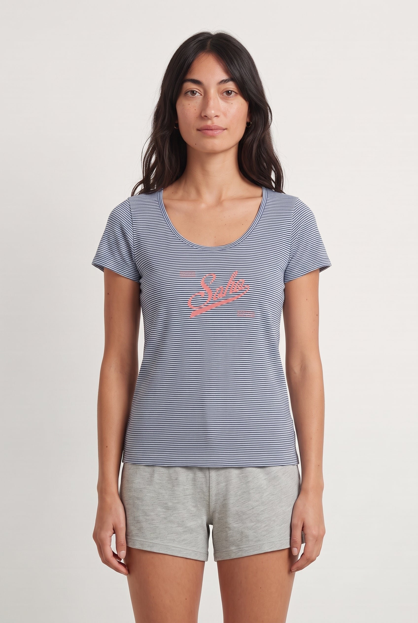 T-shirt COMPTOIR DES COTONNIERS - Seconde main Blue