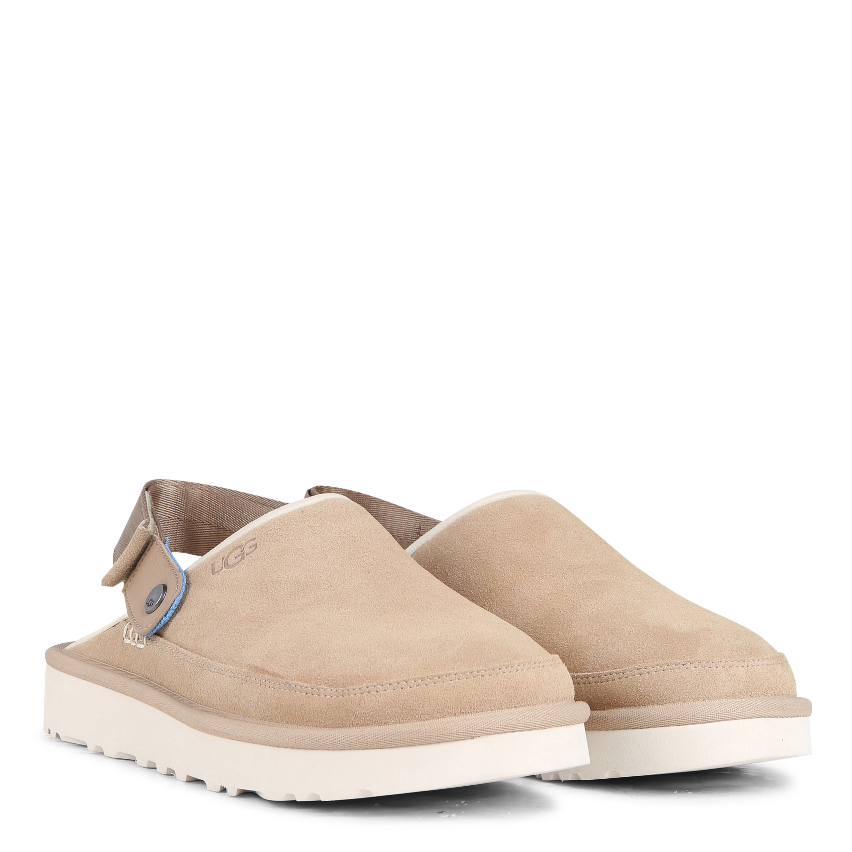 Sabots en cuir velours  UGG Multicolore