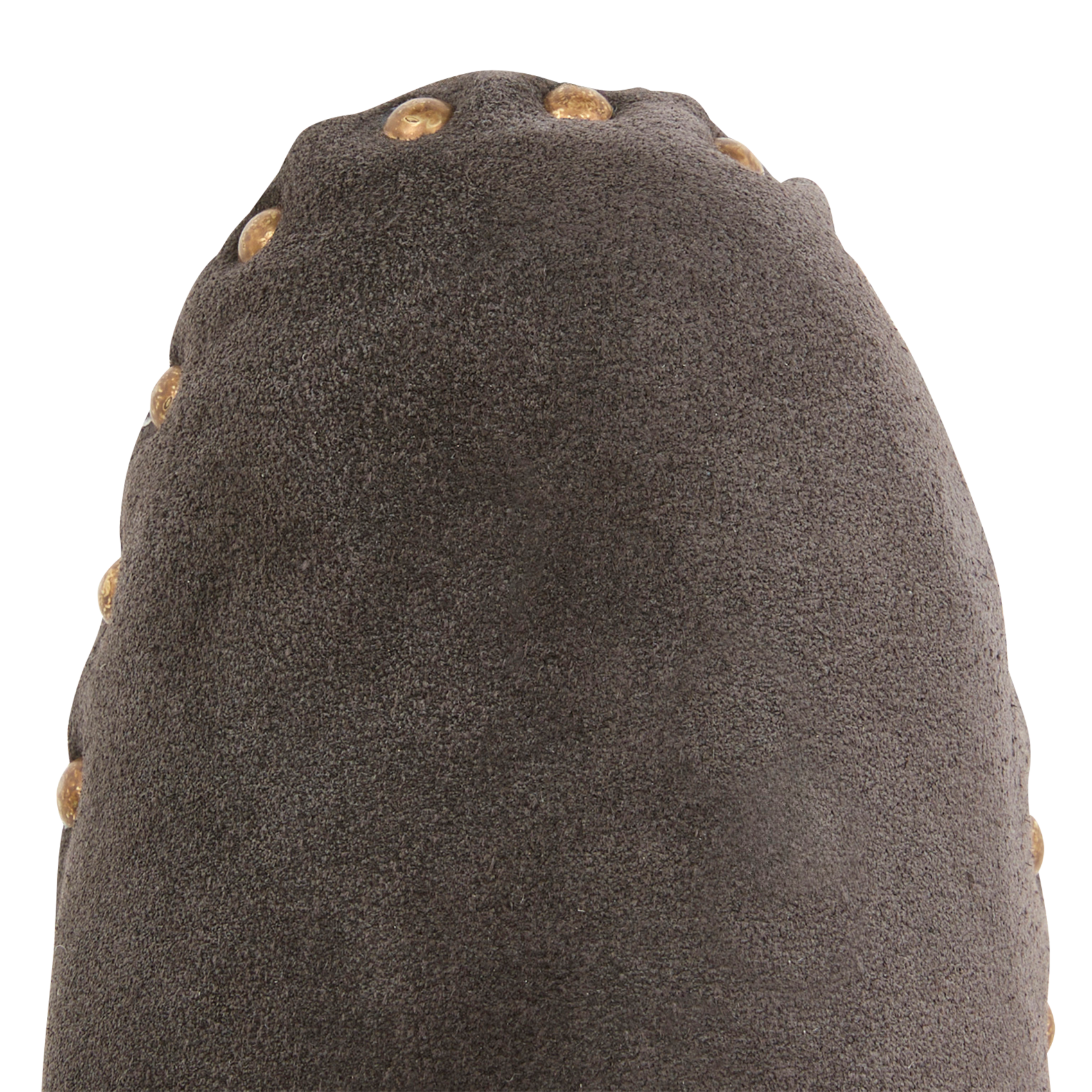 Muilen met bont gevoerd van leer BOSABO Bruin