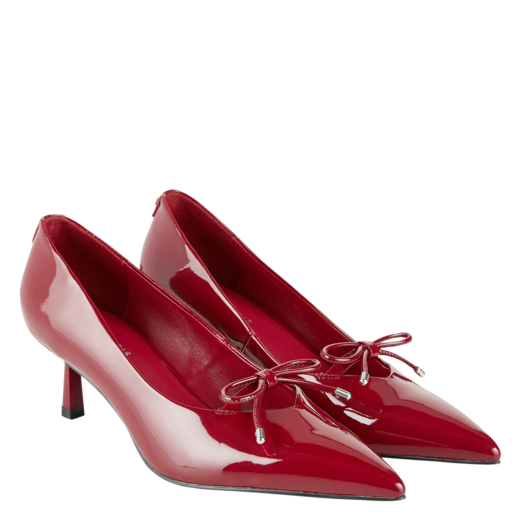 Camelia patent leather high heels  COSMOPARIS Red