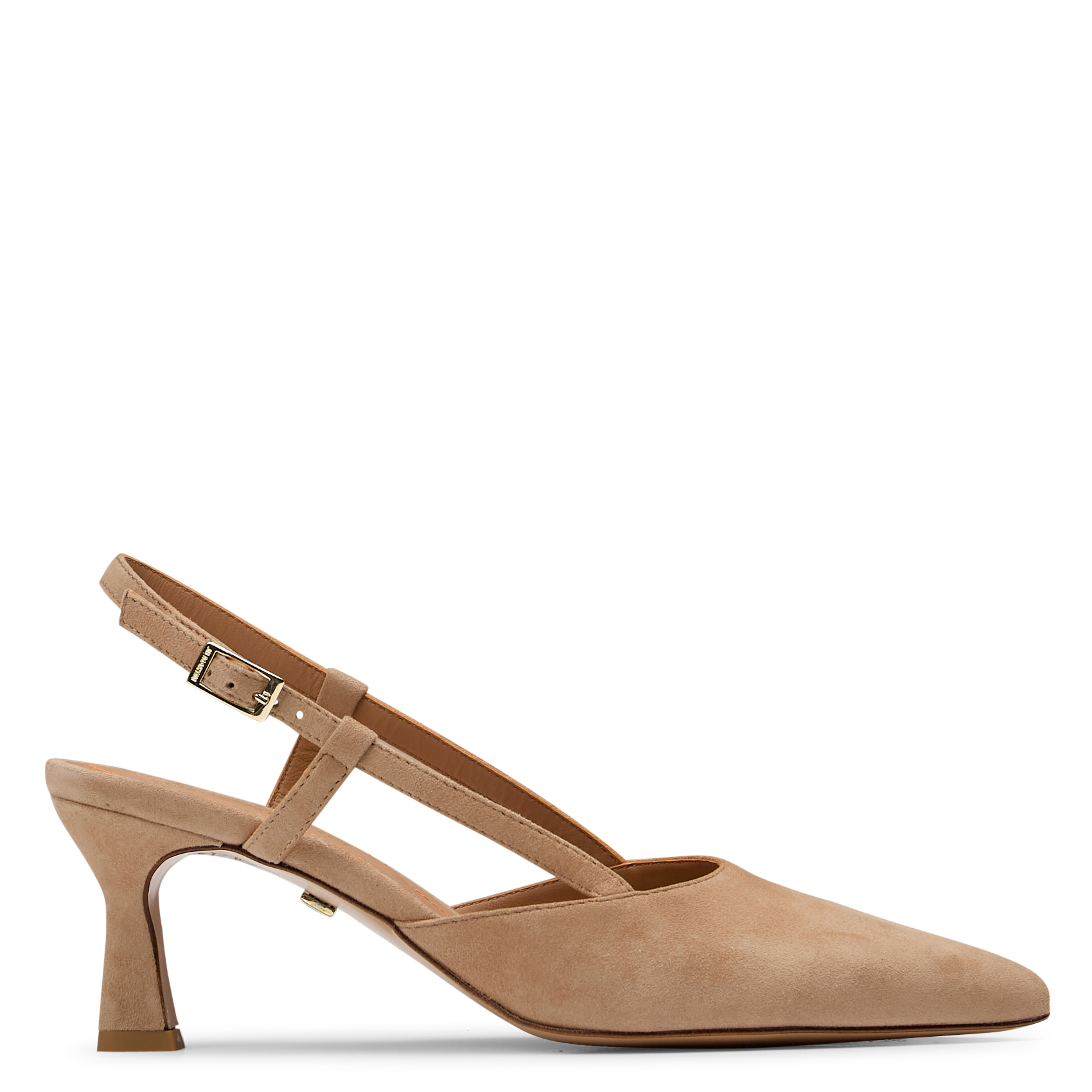 Escarpins en cuir velours JB MARTIN Beige