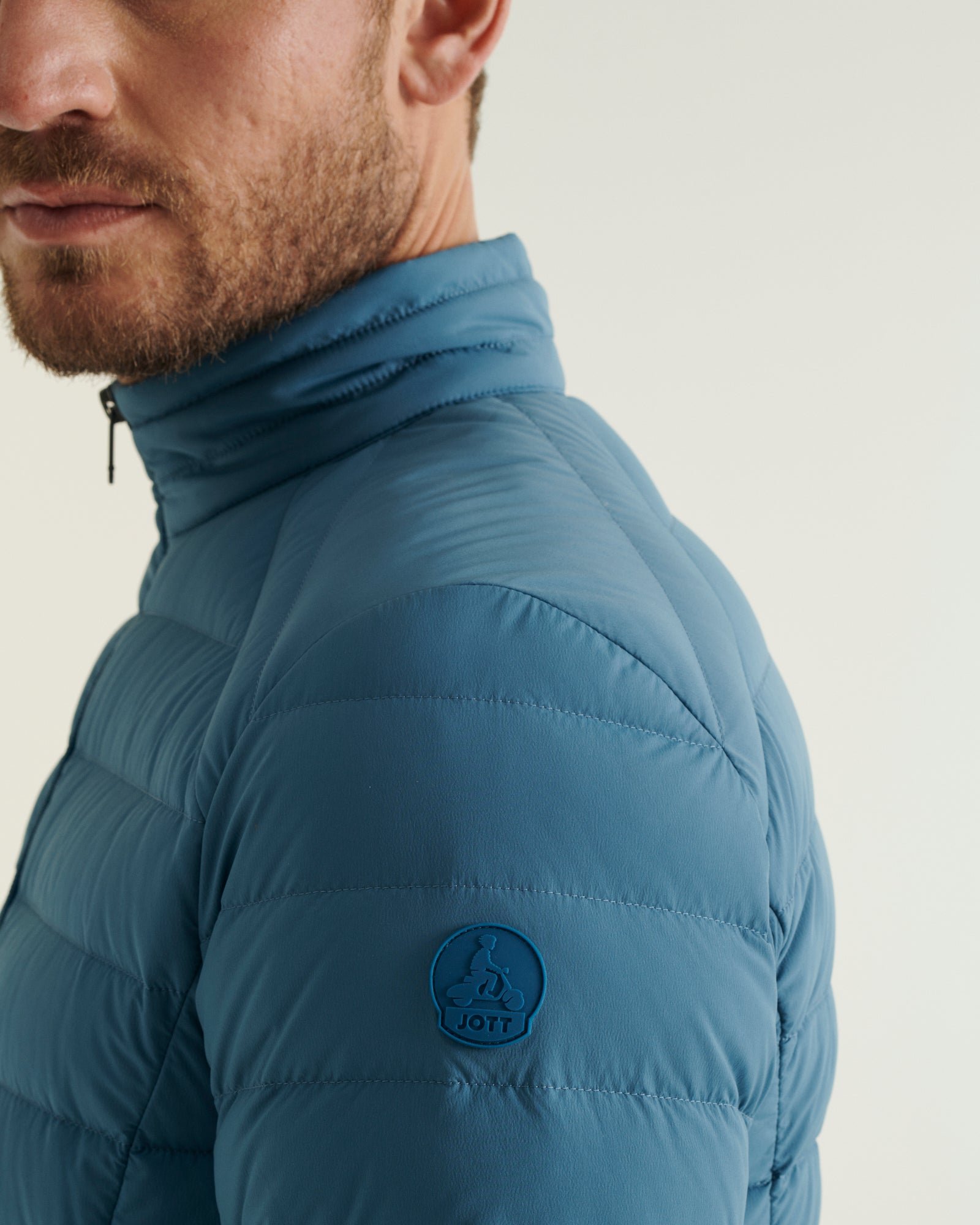 Stretch light down jacket Aragon JOTT Blue